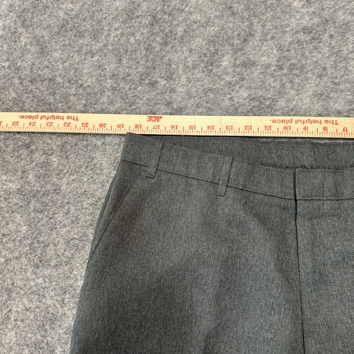 Vintage Levi's Action Slacks Men's Dress Pants Size 38x31 Gray Snap Pants