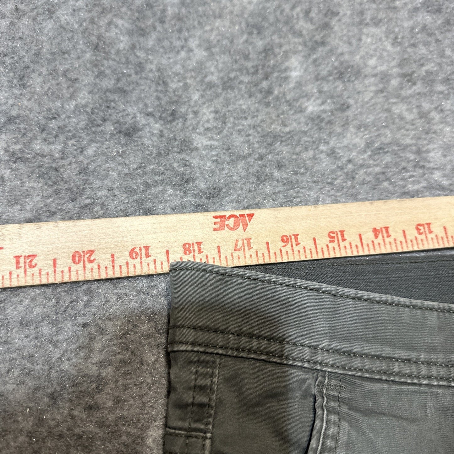 Weatherproof Men's Straight Utility Pants Size 38x32 Gray Pants