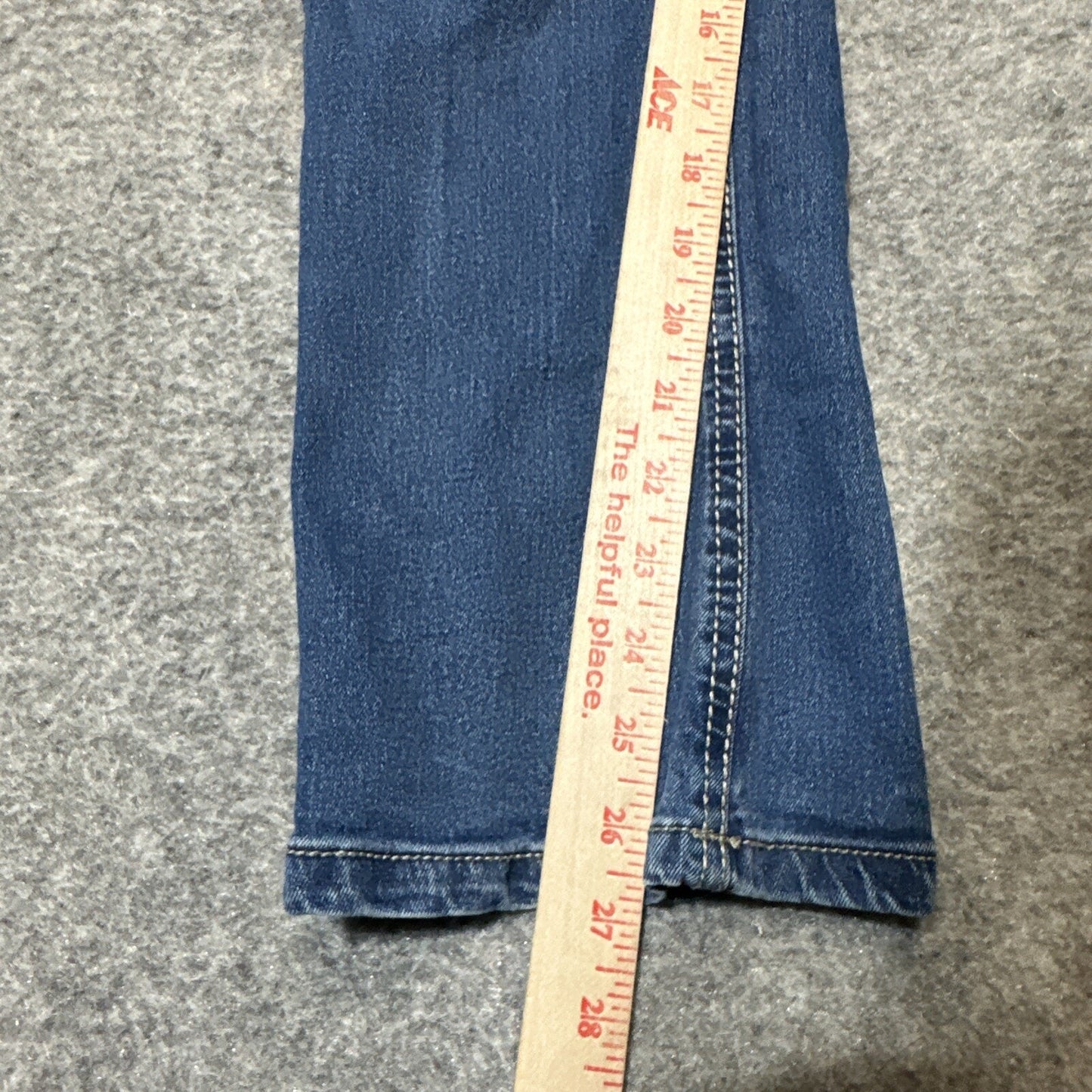 Silver Jeans Zane Youth Boys Adjustable Waist Jeans Sz 12 Blue Med Wash Denim