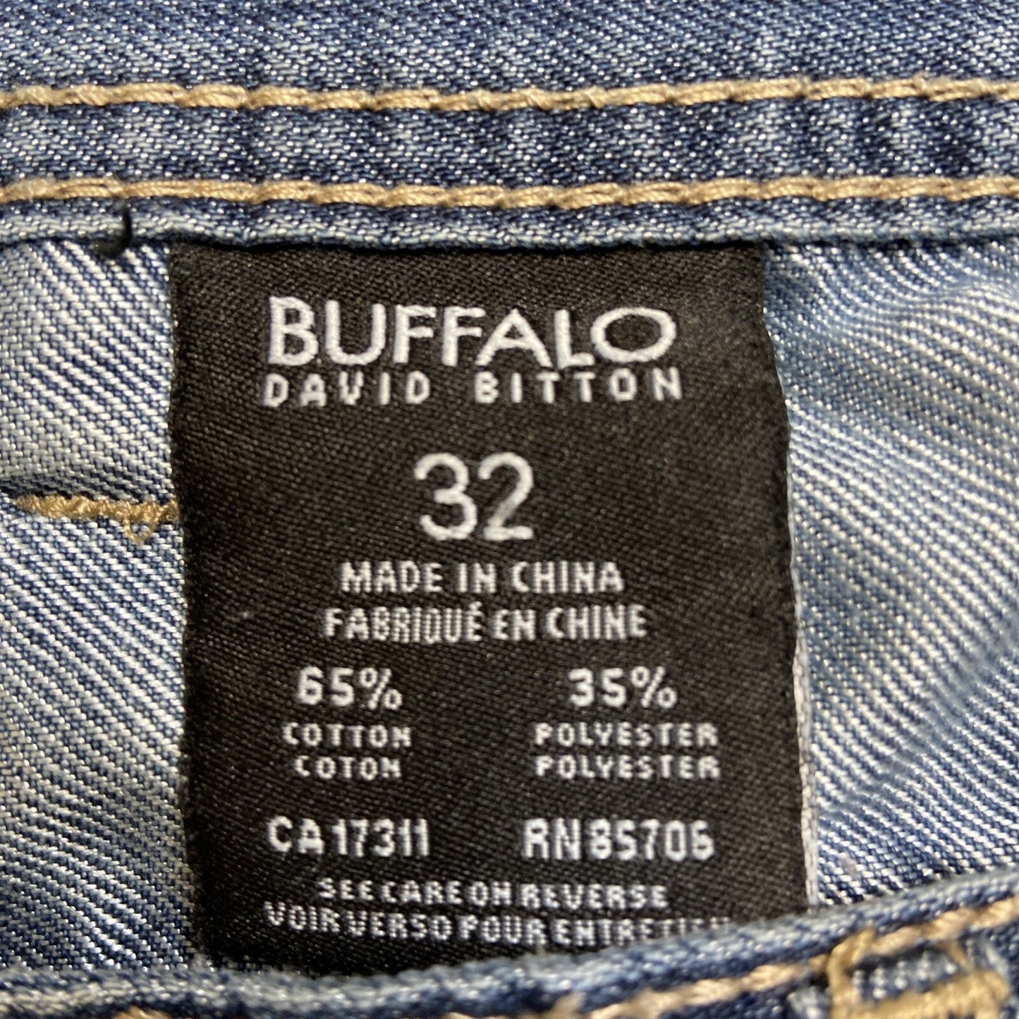 Vintage Buffalo David Bitton Bootcut Jeans Men’s Size 32 Blue Denim