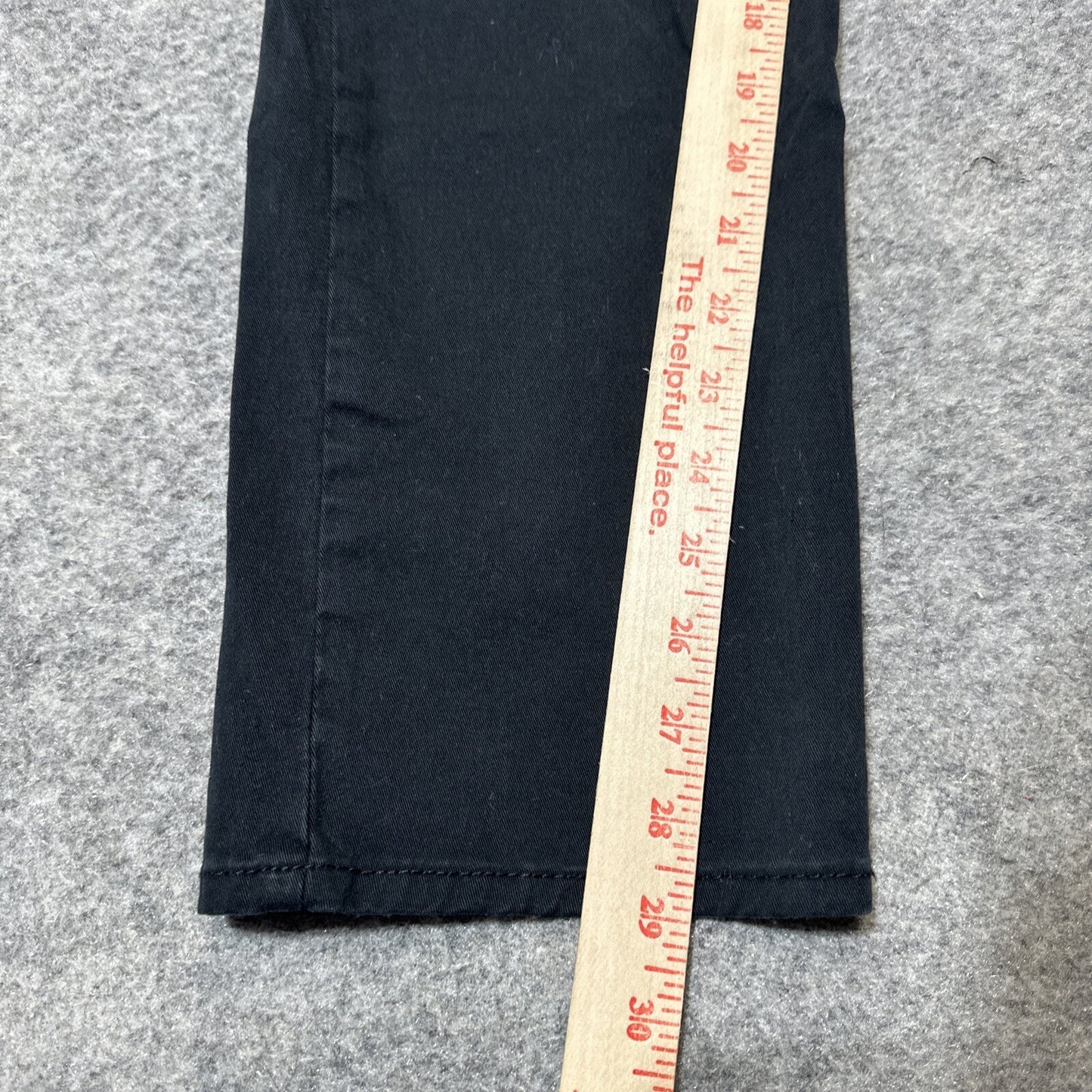 US POLO ASSN. Activate Stretch Men's Straight Jeans Size 29x30 Black Dark Denim
