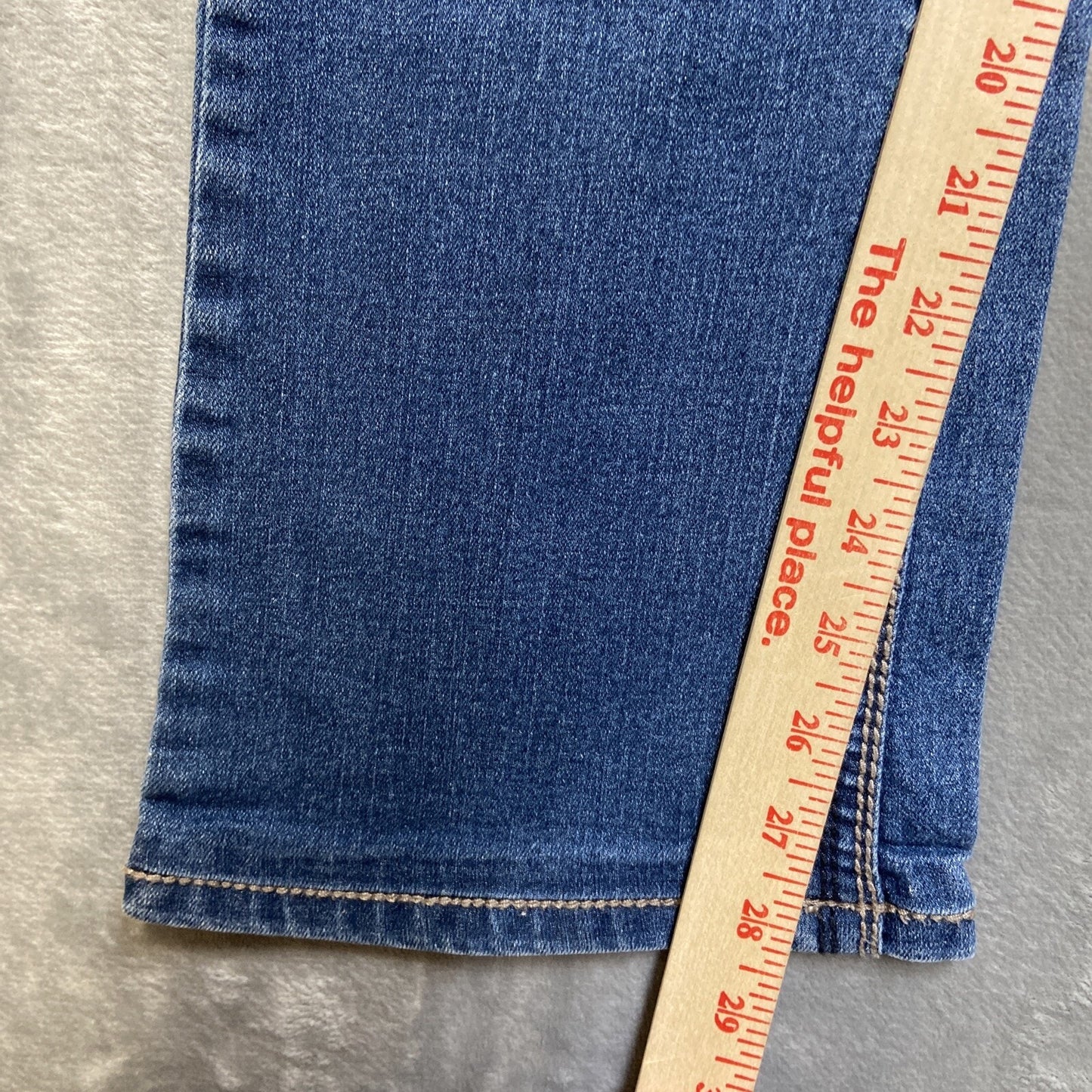 Seven 7 Embroidered Bootcut Jeans Women's Size 6 Blue Denim