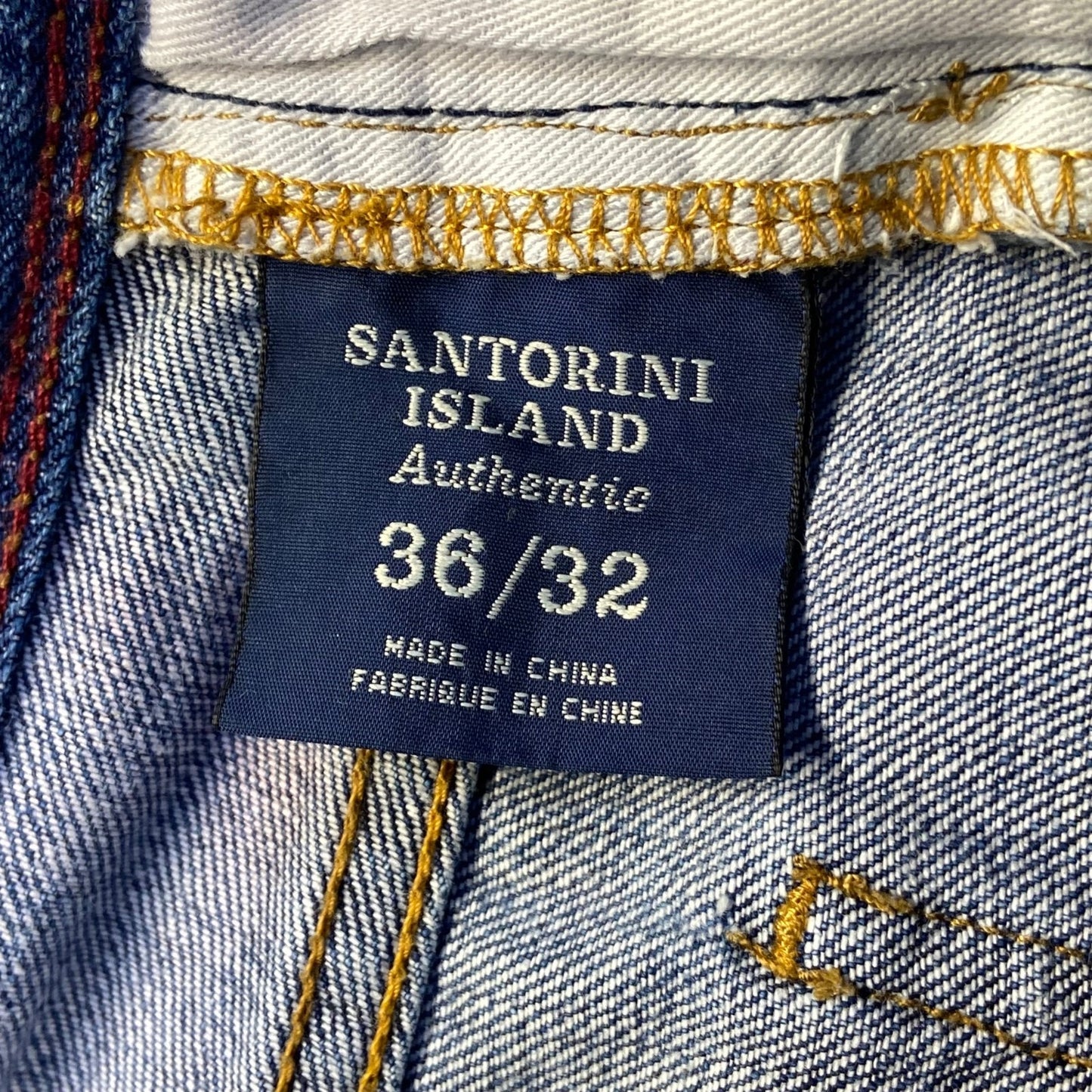 Tommy Bahama Men's Straight Jeans Size 36x32 Blue Denim