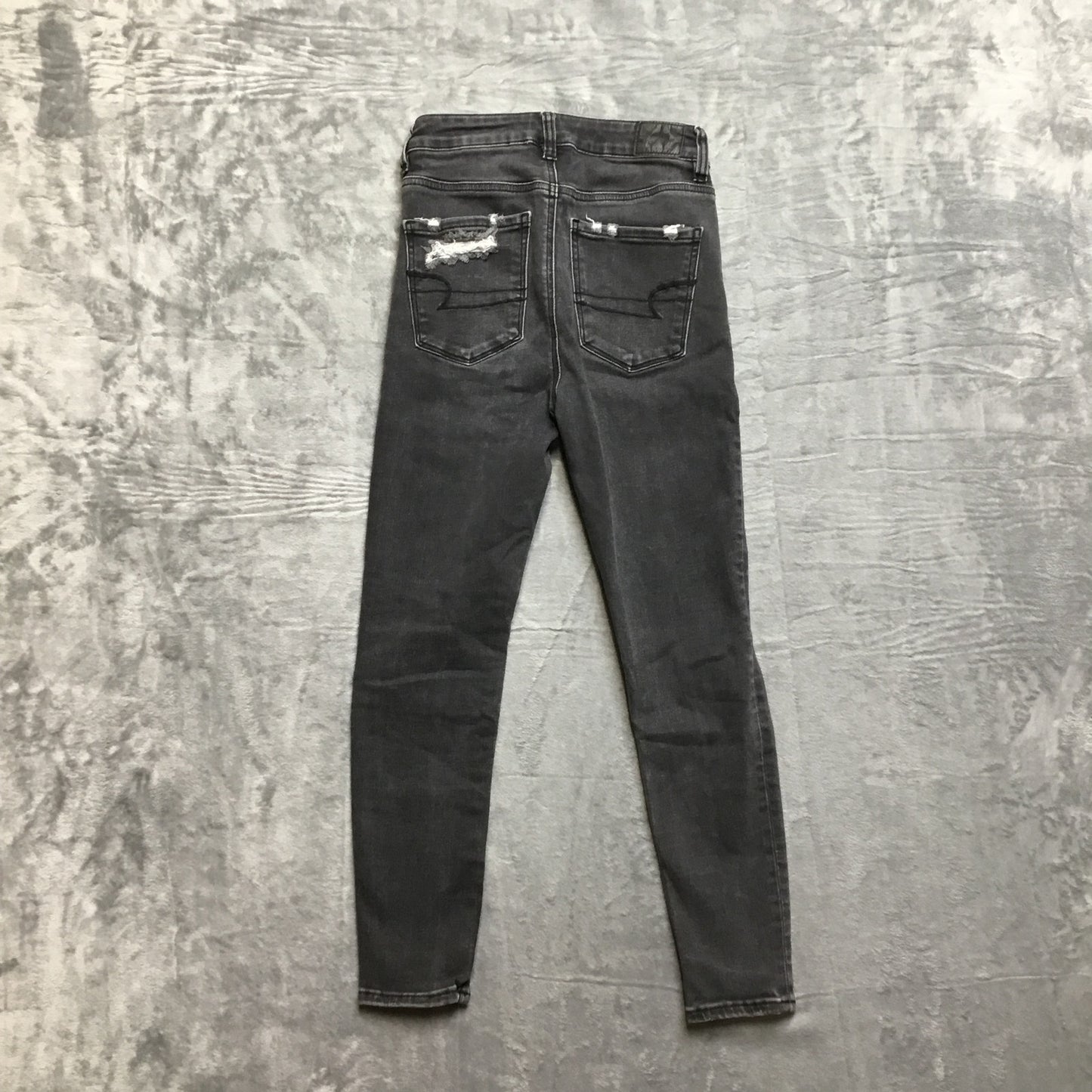 American Eagle Next Level Stretch Highest Rise Jegging Women Size 0XShort Black