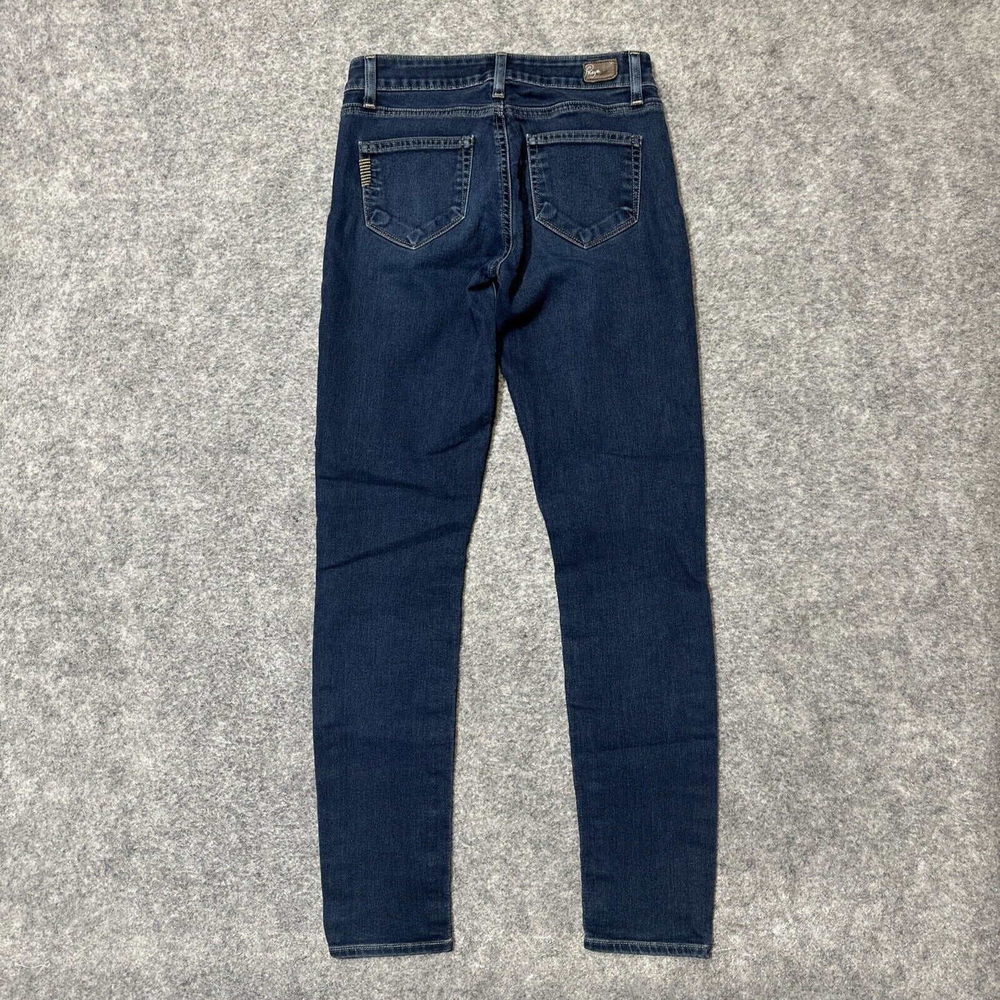 Paige Peg Super Skinny Jeans Womens Size 25 Blue Dark Wash Denim