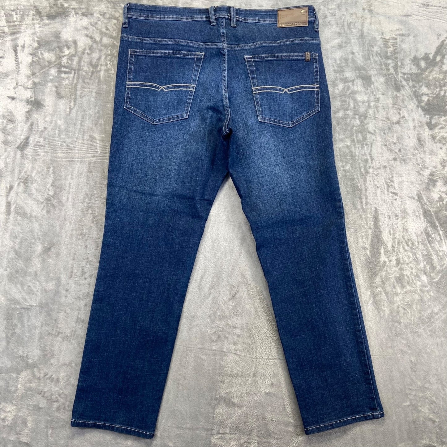 Buffalo Men's Jackson Straight Stretch Jeans 36x30 Blue