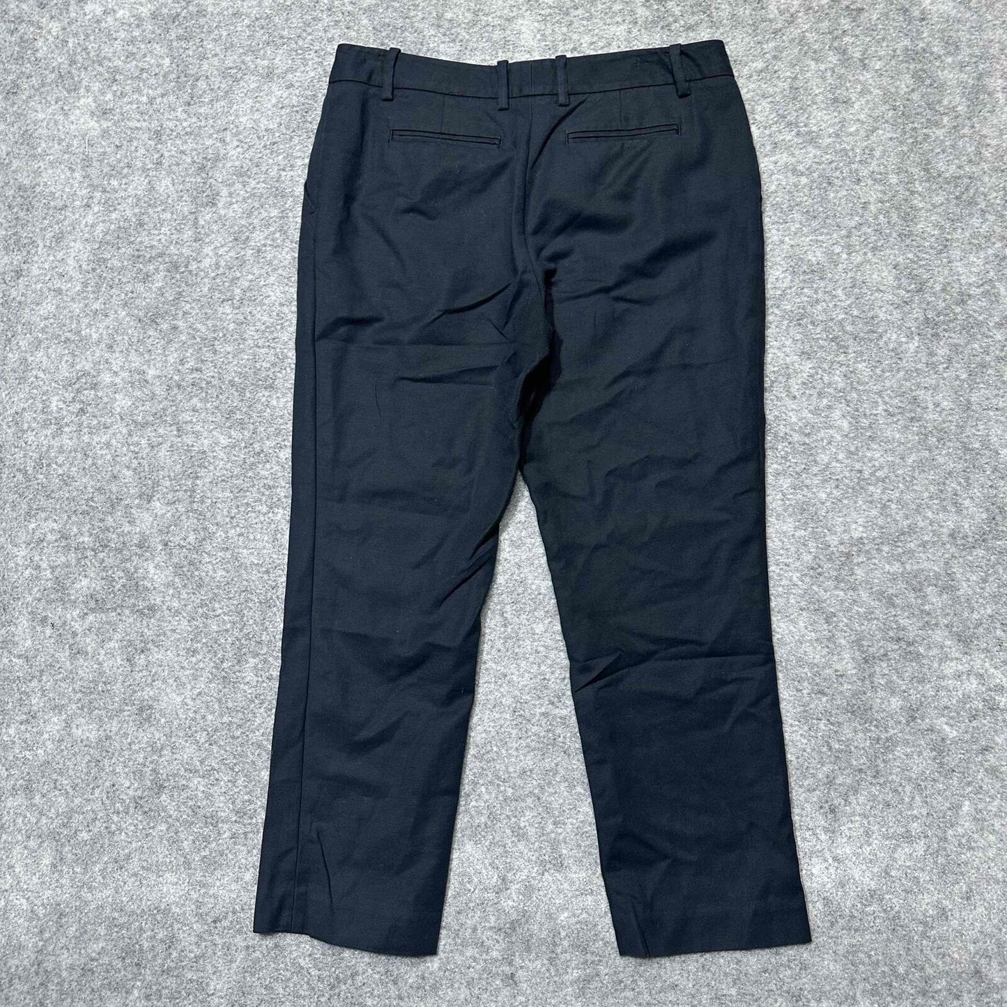 Cabi Men's Straight Fit Spandex Pants Belt Loops Size 6 Black Dark Wash