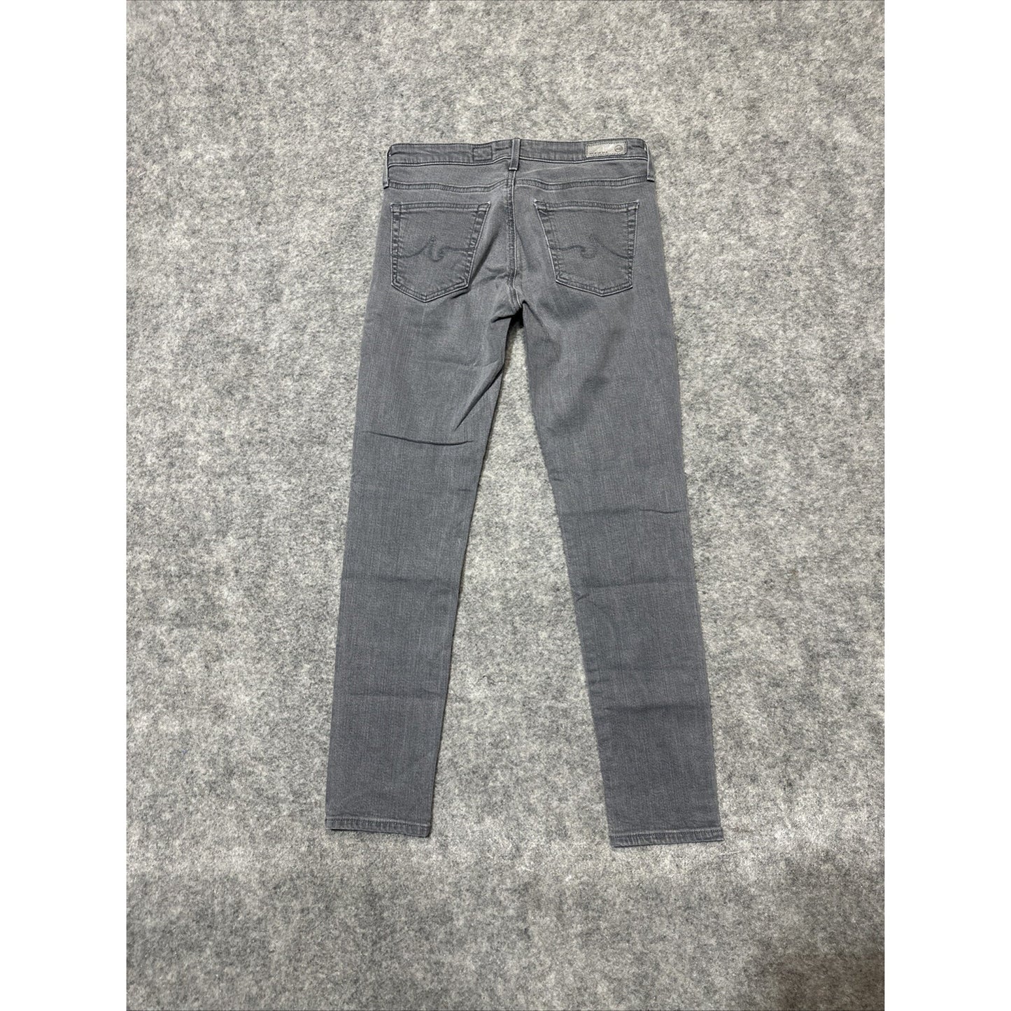 AG Adriano Goldschmied The Stevie Ankle Women’s Straight Leg Jeans Size 26R Gray