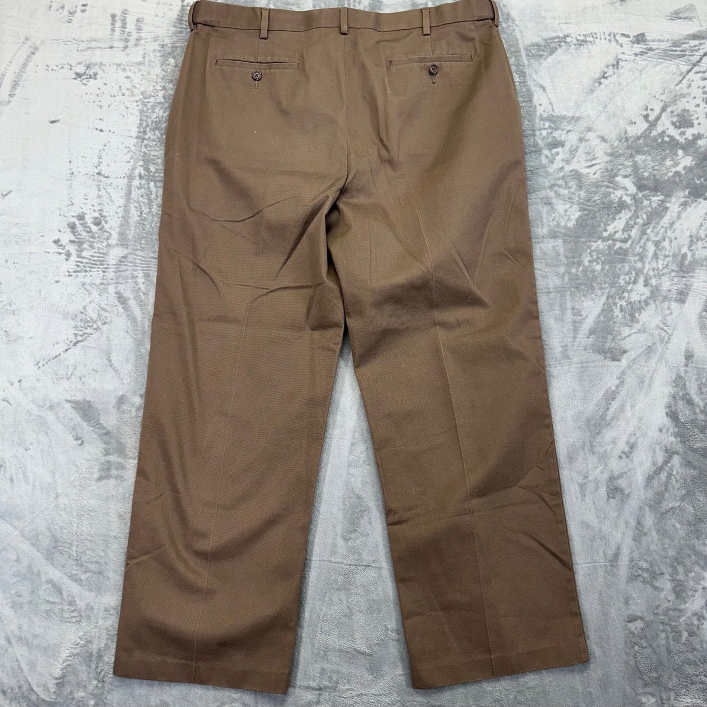 Croft & Barrow Men's Dress Pants Size 40x32 Brown