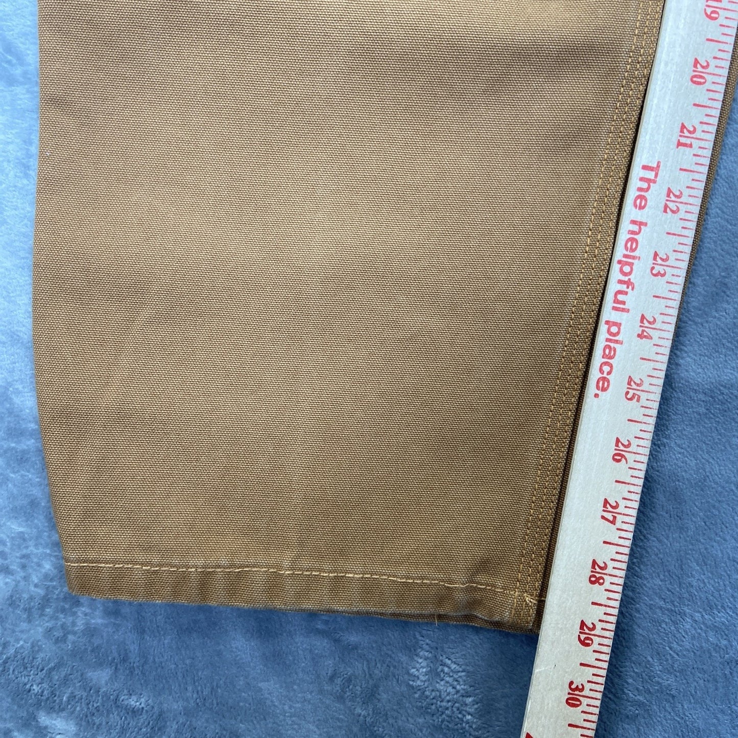 New Stanley Duck Canvas Carpenter Pants Men's Size 38x30 Tan Brown