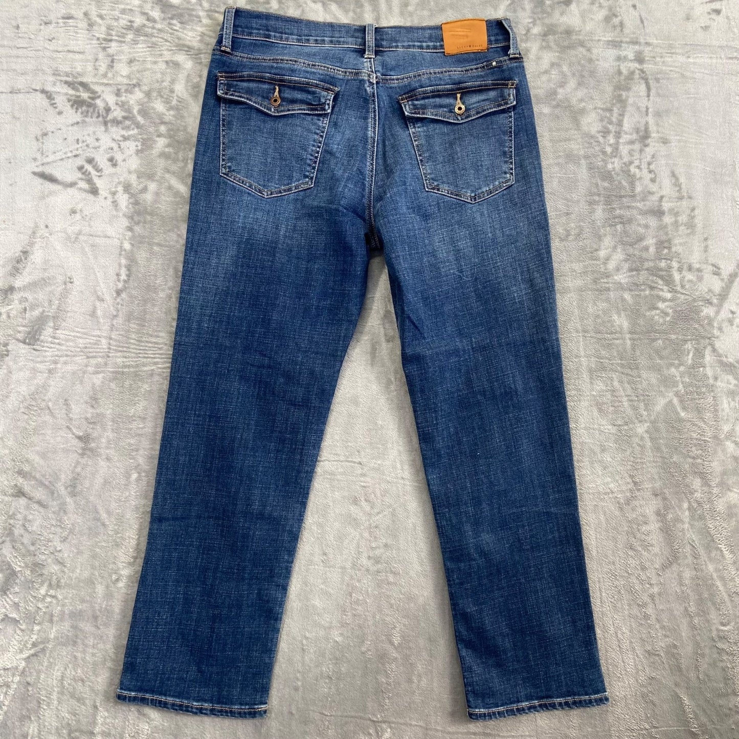 Lucky Brand Women's Sweet Crop Jeans Size 12/31 Blue Medium Wash