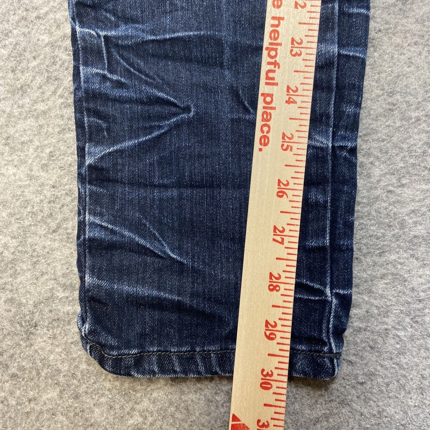 Zana Di Premium Skinny Jeans Women's Size 9 Dark Wash Faded Denim