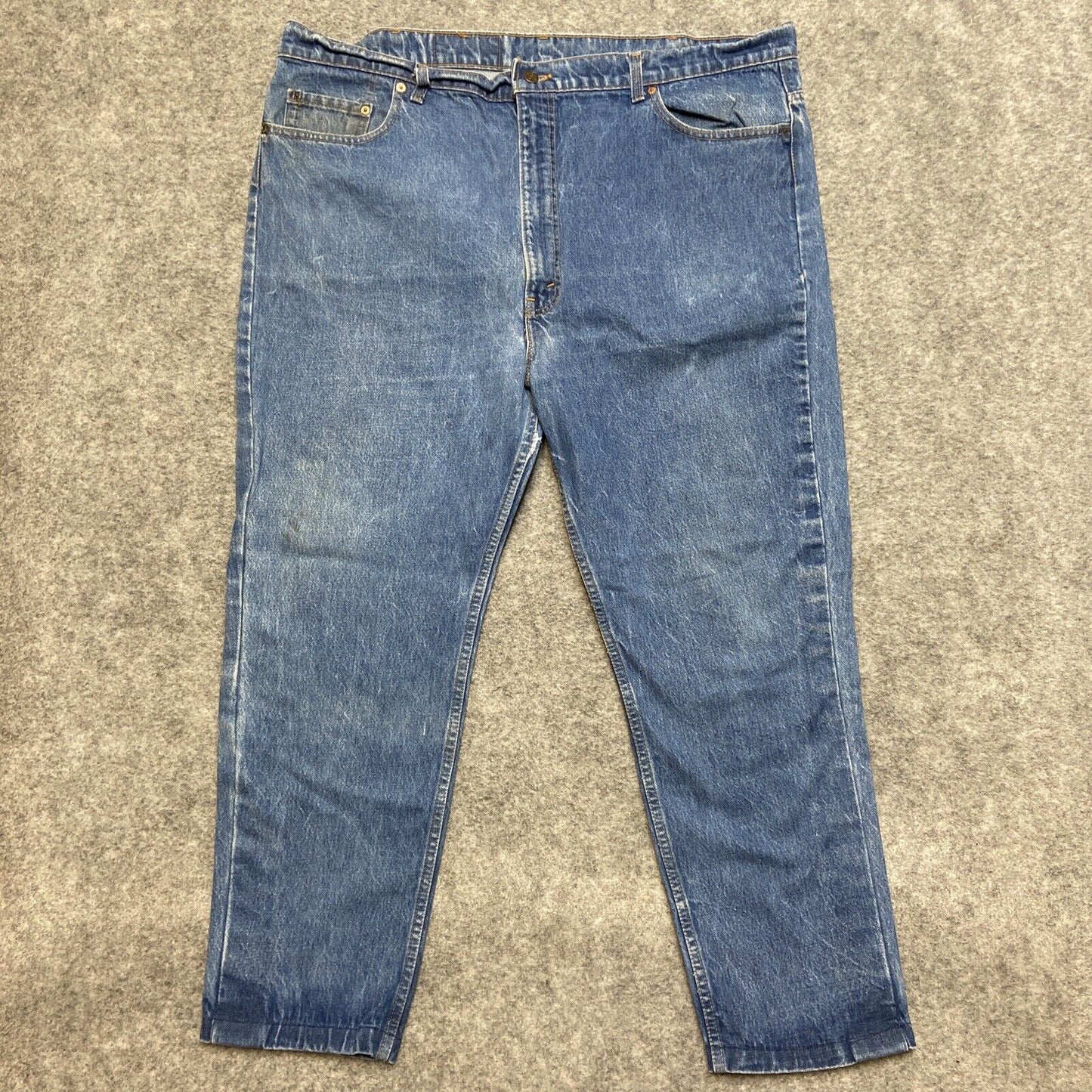 Vintage Levi's 505XX Regular Fit Jeans Men's Size 46x32 *44x29* Blue Hemmed