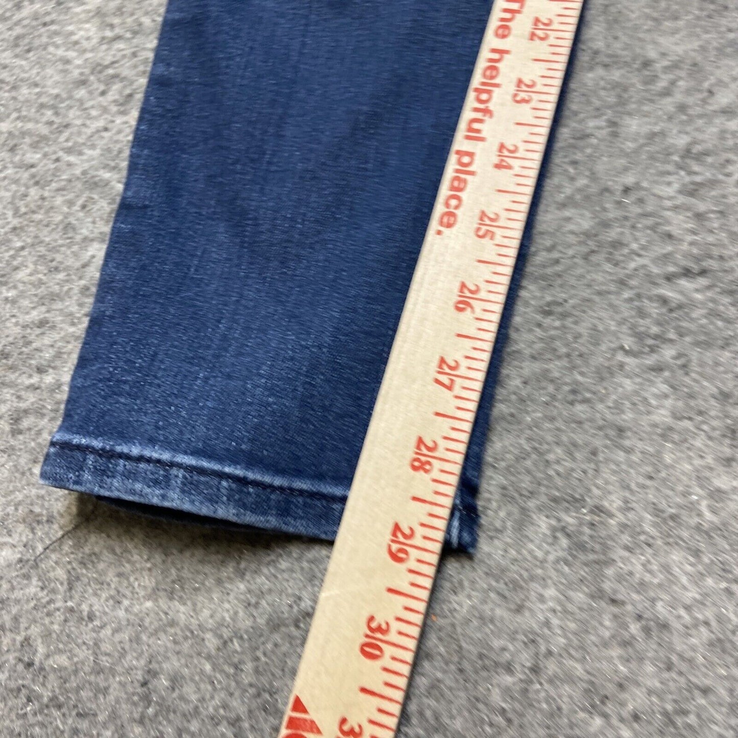 Gap 1969 True Skinny Jeans Women's Size 27r Dark Blue Denim