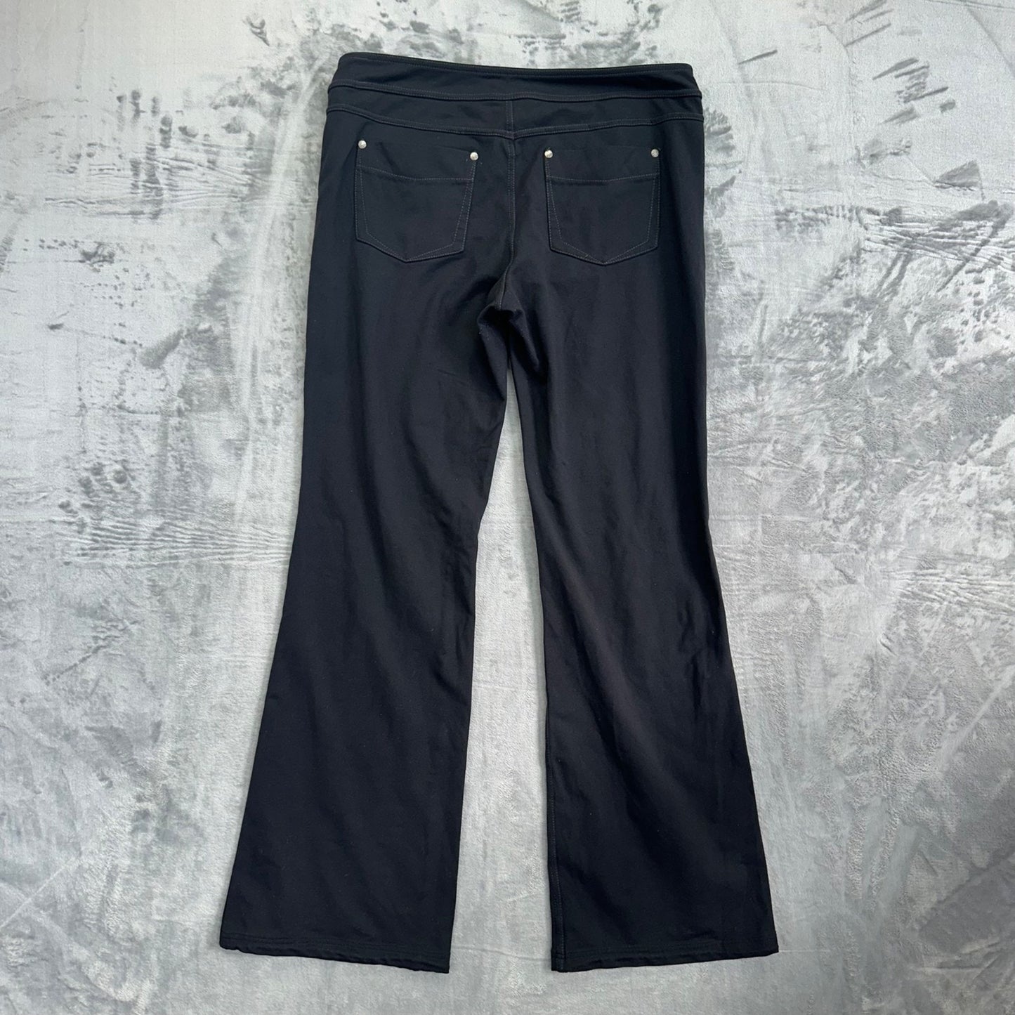 Athleta Women's Flare Legging Pants XLT Black Yoga Pull On Pants