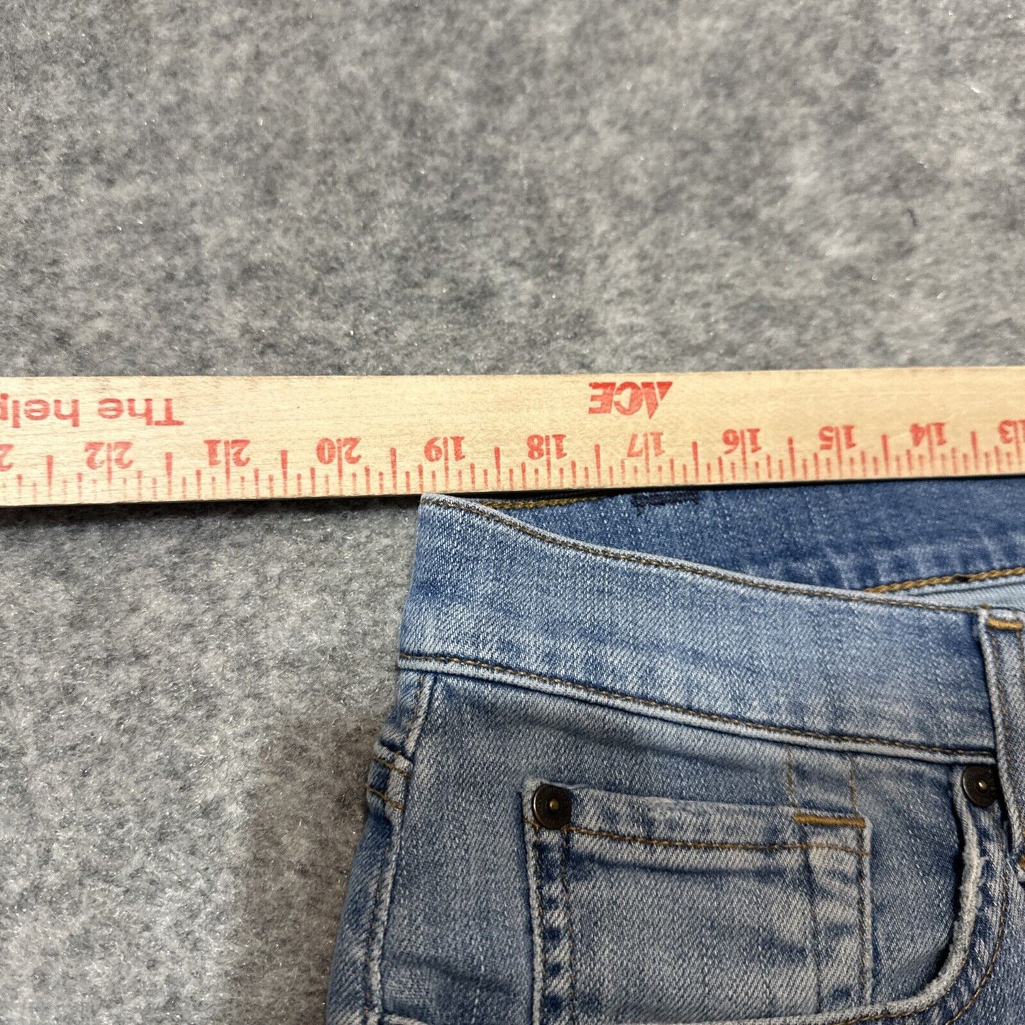 Lot of 7 For All Mankind Luxe Performance Slimmy Jeans Mens 38x28 Light Blue