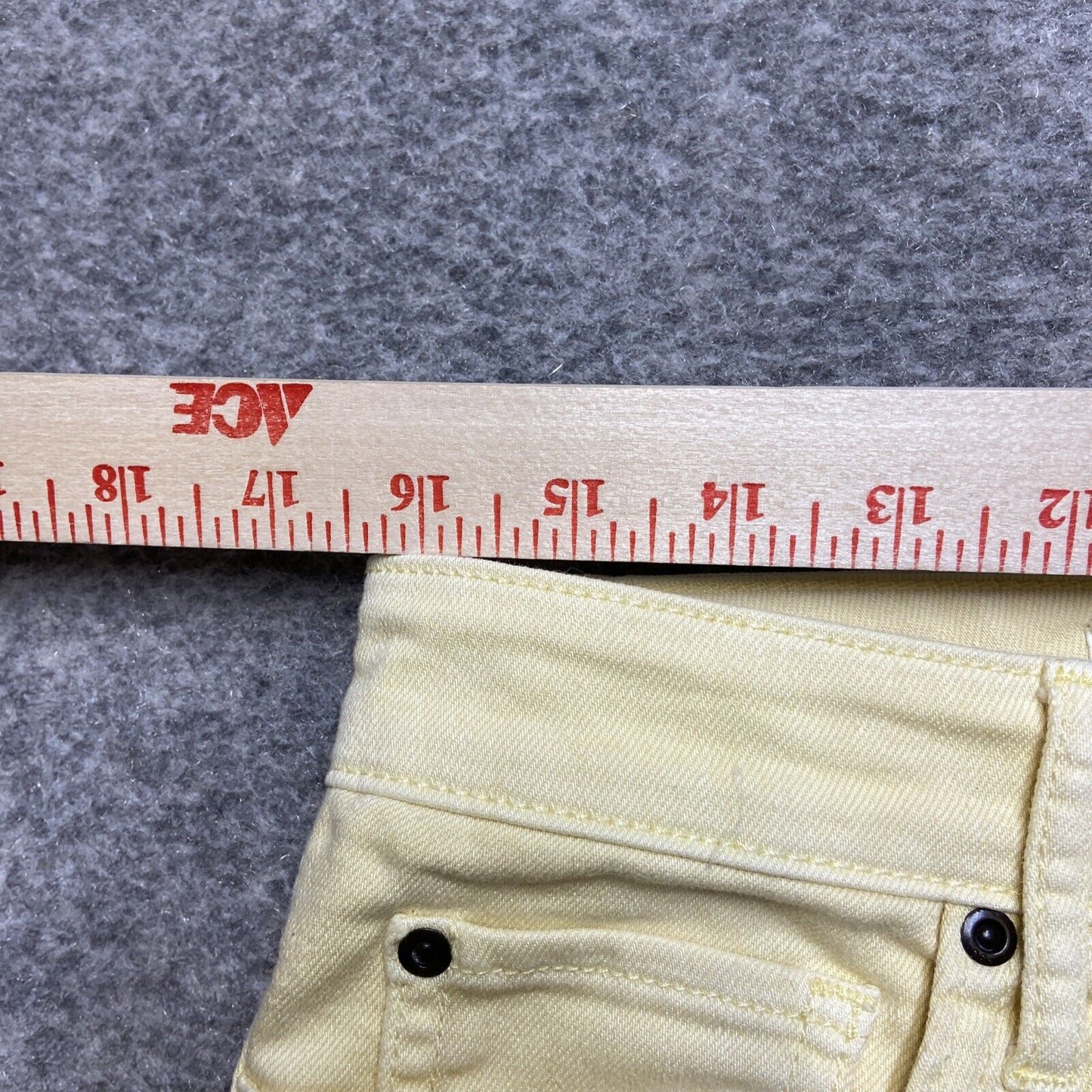 Gap 1969 Always Skinny Jeans Women's Size 30/10r Yellow Denim