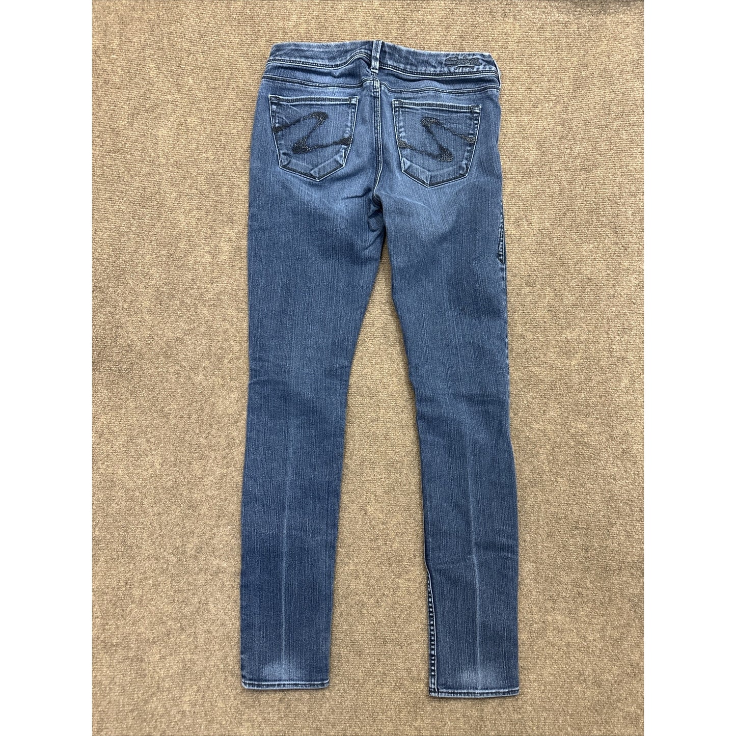 Silver Sienna Women's Skinny Jeans Size 27 Blue Medium Wash Denim