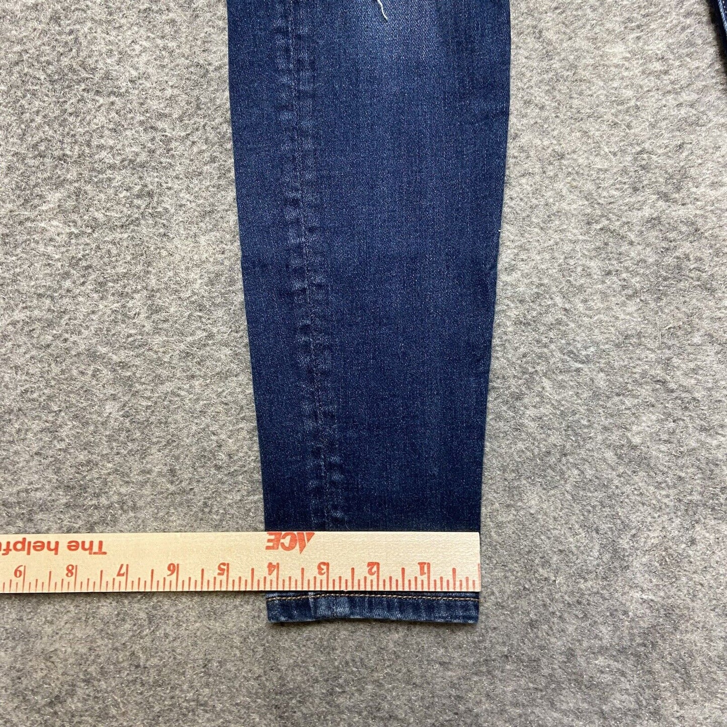 American Eagle Next Level Stretch Distressed Jegging Womens Sz 0 Short Dark Blue