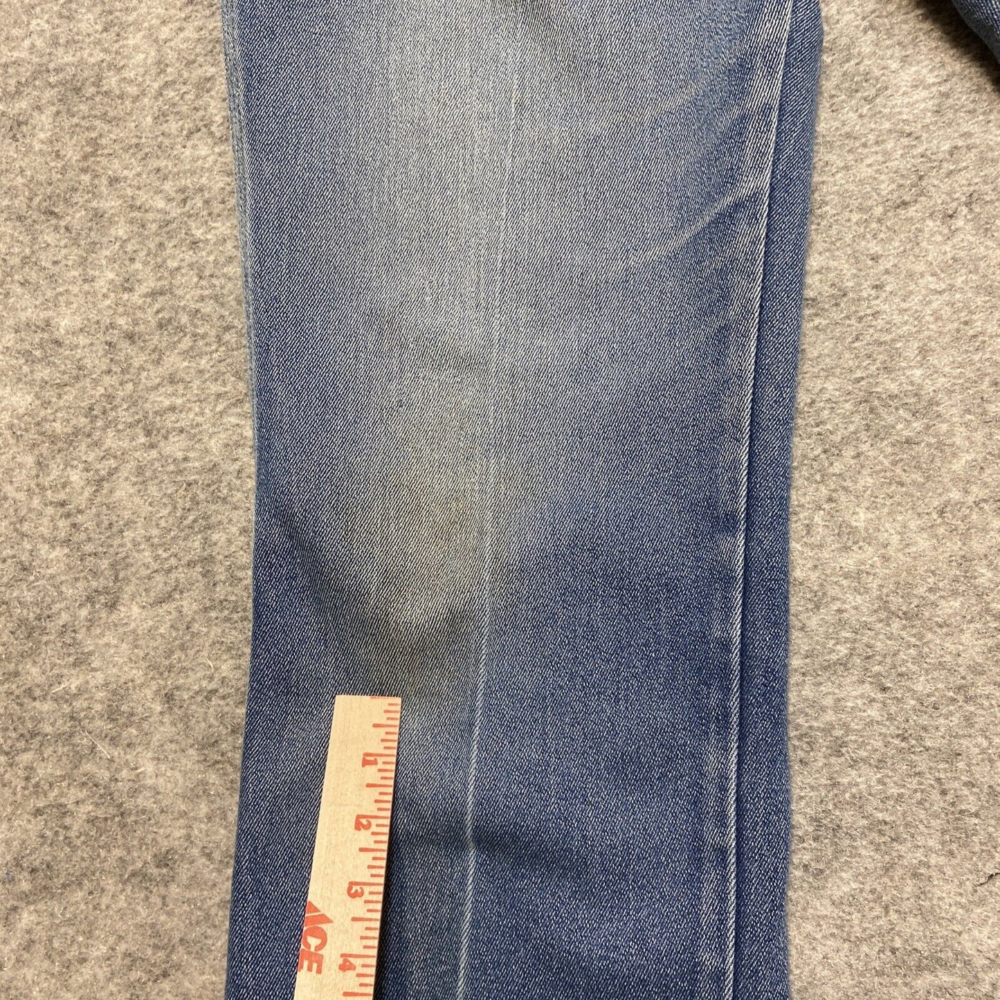Vintage Sedgefeld Straight Jeans Men's Size 38x32 Blue Denim