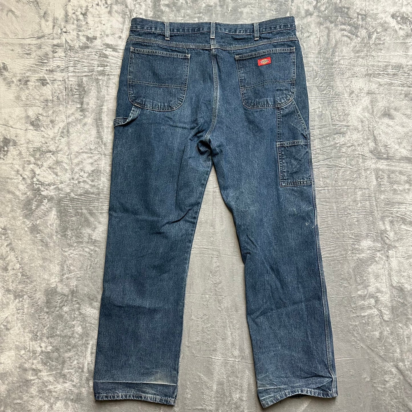 Dickies High Rise Carpenter Jeans Men's Size 40x32 Blue Denim