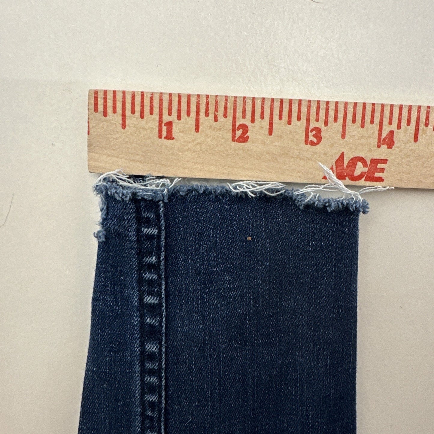 Hollister Classic Stretch Jeans Womens 0R Distressed High Rise Super Skinny Blue