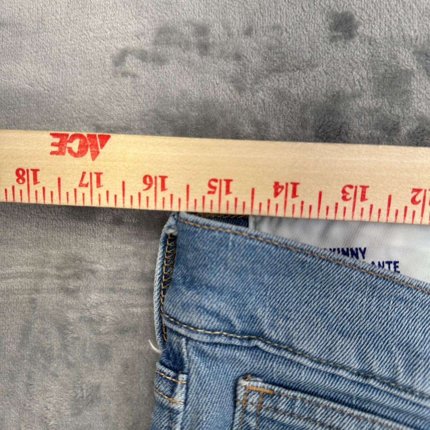 H&M Men's Skinny Jeans Distressed Light Wash Size 34x34 #2016