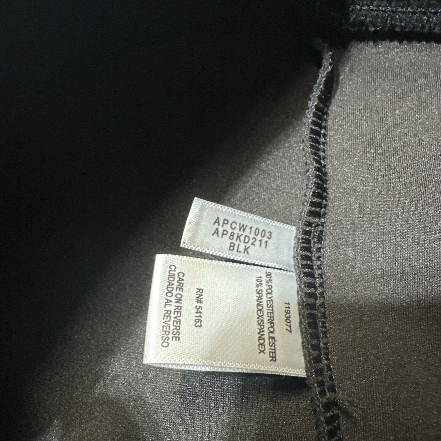 Andrew Marc Women's Velvet Leggings Size S Black