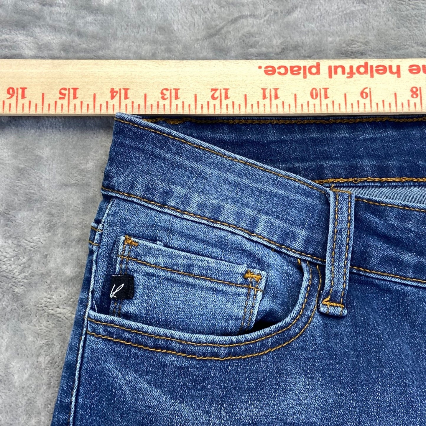 KanCan Women's Skinny Jeans Size 9 Blue Dark Wash
