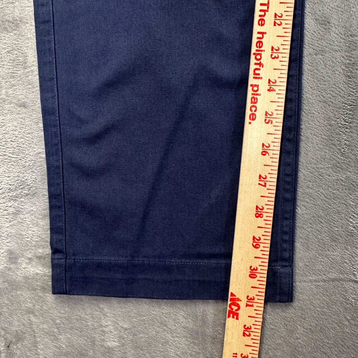 Hurley Men's Chino Pants Size 29 Dark Blue #534424