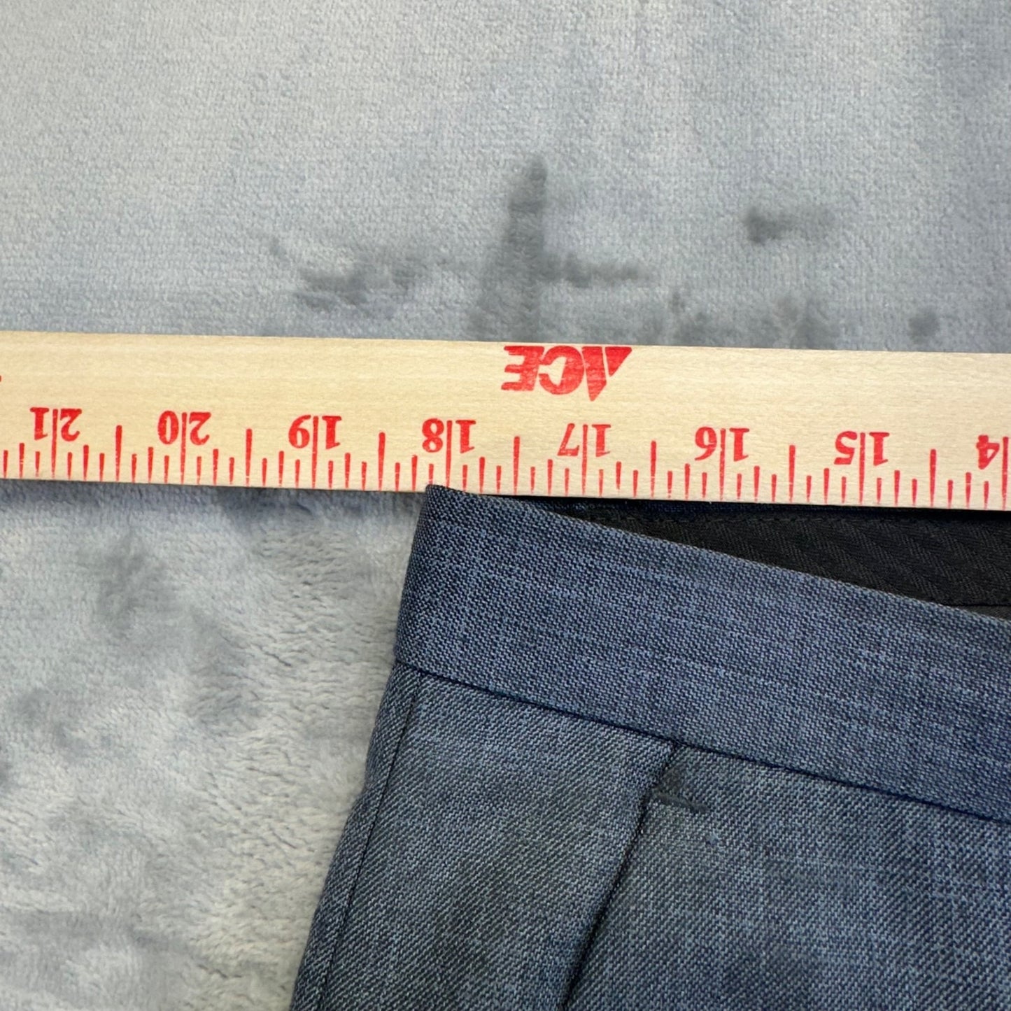 Calvin Klein Men's Dress Pants Straight 36x32 Blue