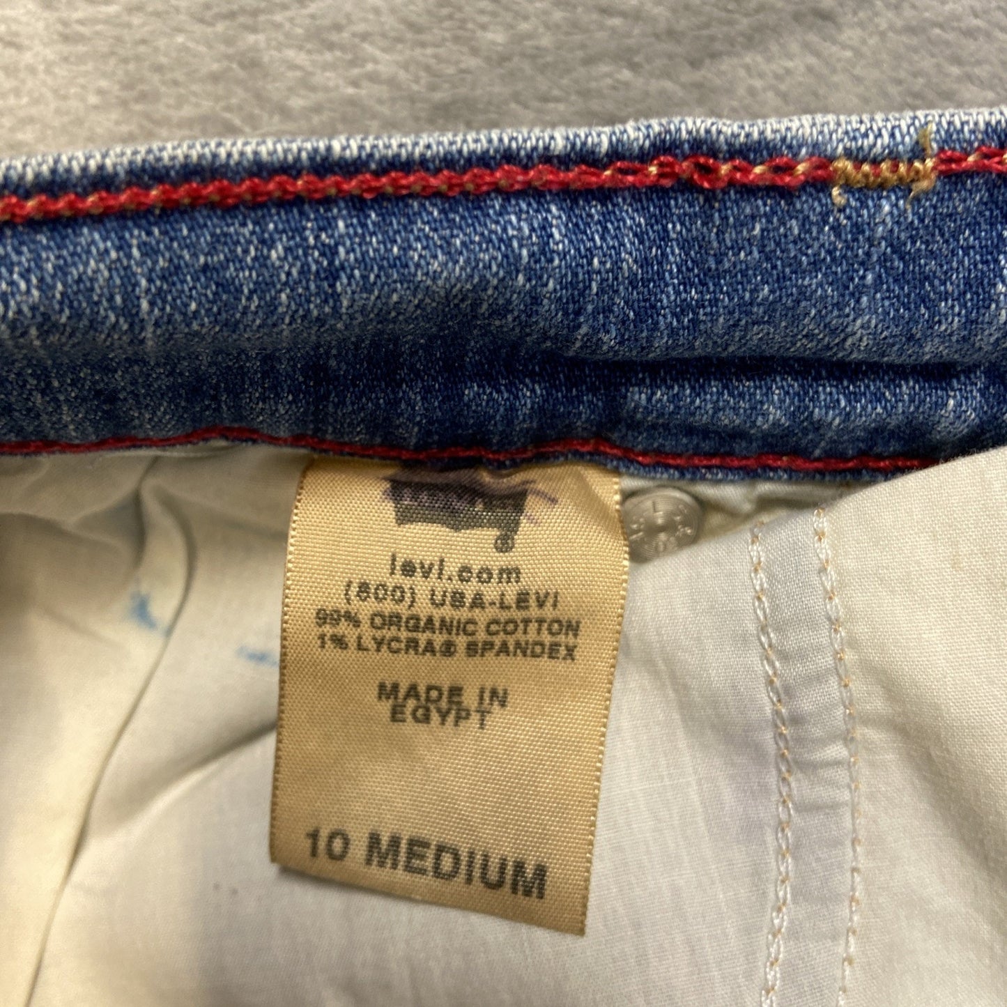 Levi's 550 Relaxed Bootcut Jeans Women's Size 10 Med Blue Denim