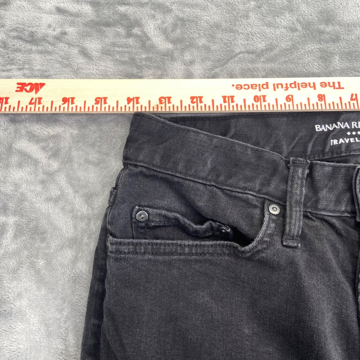 Banana Republic Men's Slim Fit Travel Jeans 30x30 Black