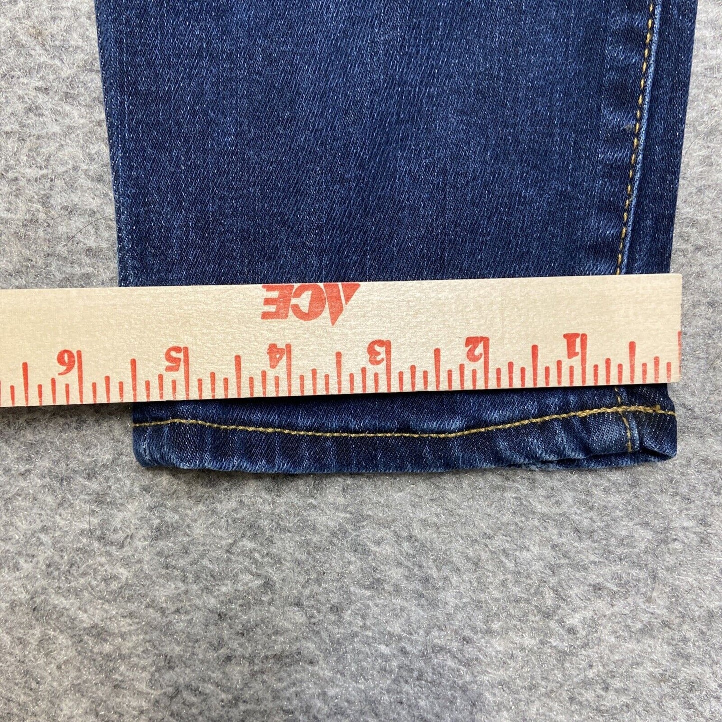 Gap True Skinny Jeans Women's Size 33S Blue Dark Wash Denim