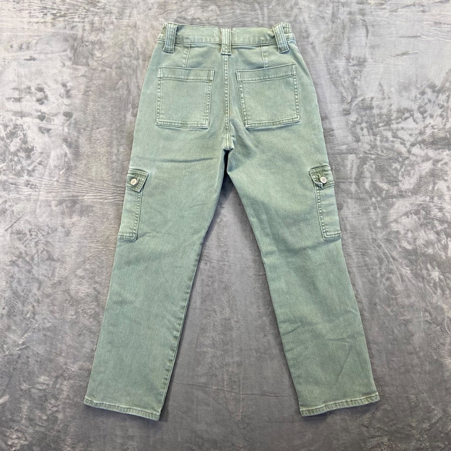 Vervet Women's Cargo Straight Pants Size 25 Green Pants
