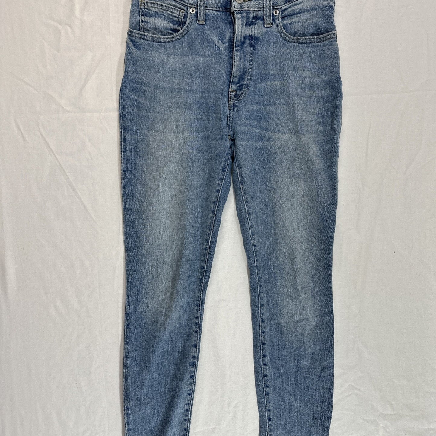 Lucky Brand Jeans Womens 2/26 Blue Bridgette High Rise Skinny Denim Light Wash