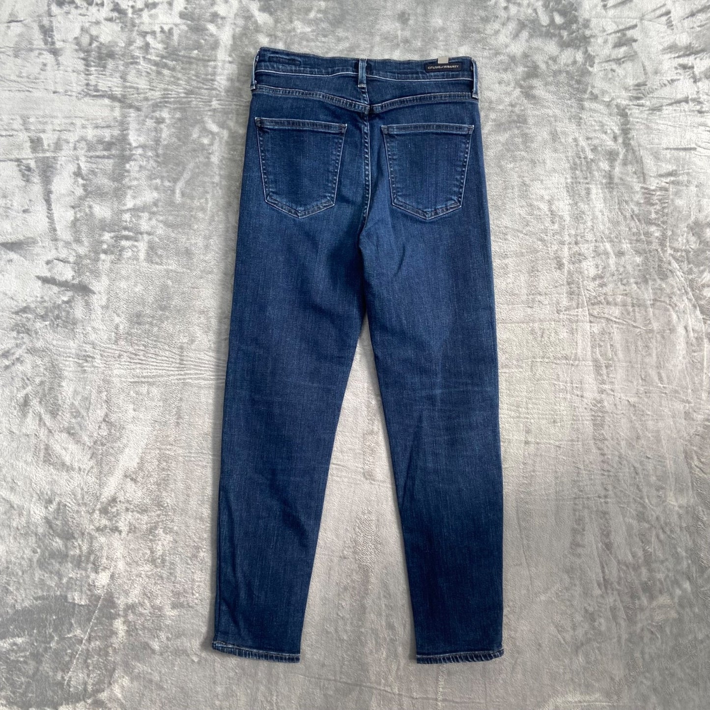 Citizens of Humanity Women's Cara High Rise Cigarette Jeans 26 Blue
