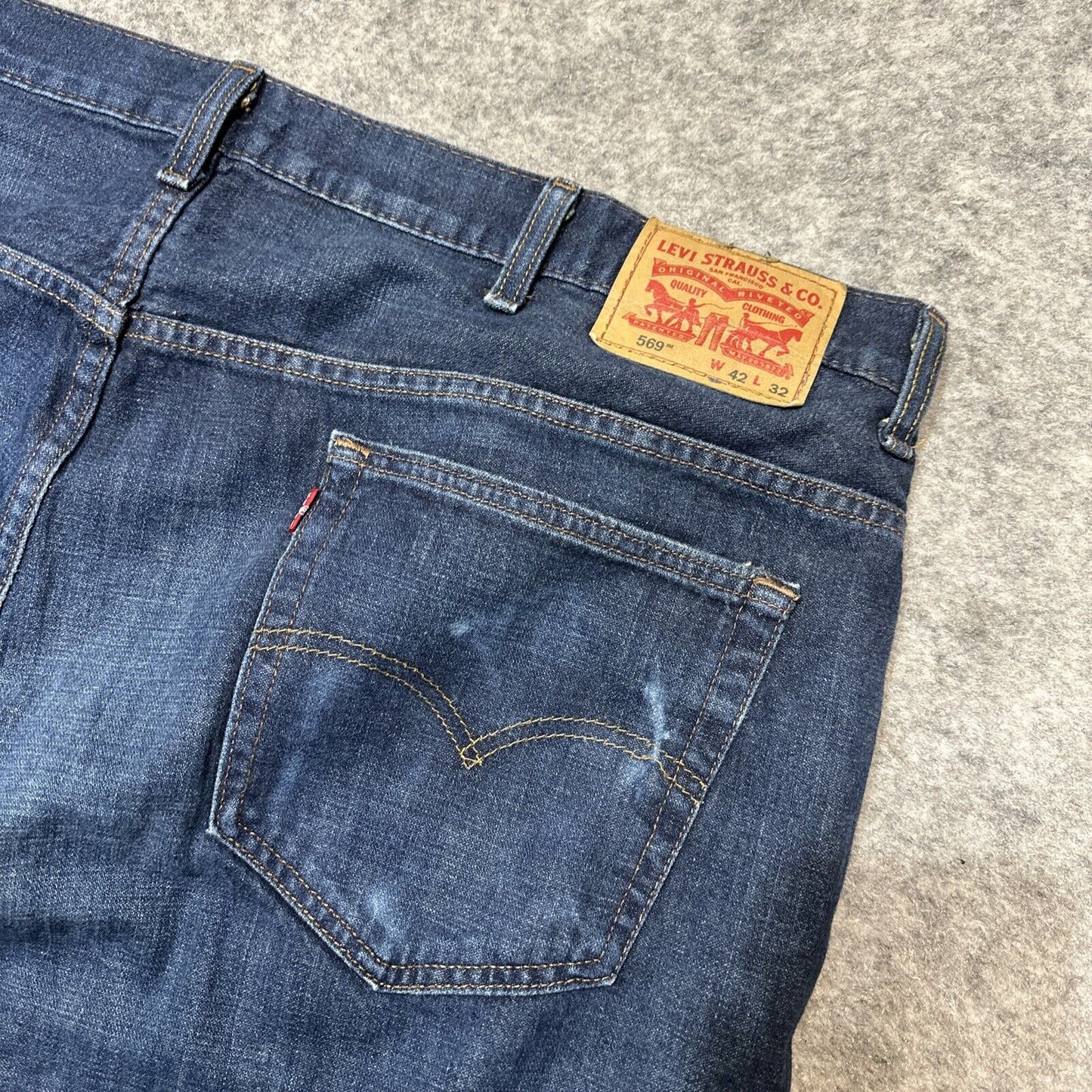 Levi's Mixed Mens Blue Grade A / B Jeans Size 42x32 (Lot of 3) Work Jeans