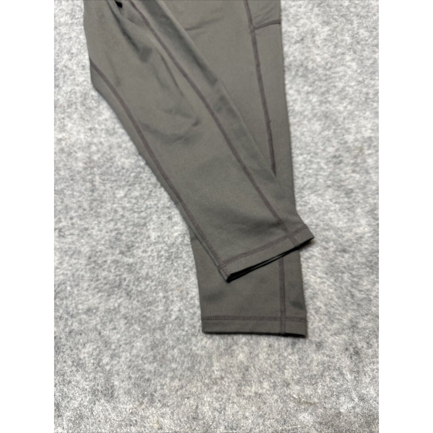 Zella Women's Yoga Leggings Size L Large Gray Medium Wash Pants