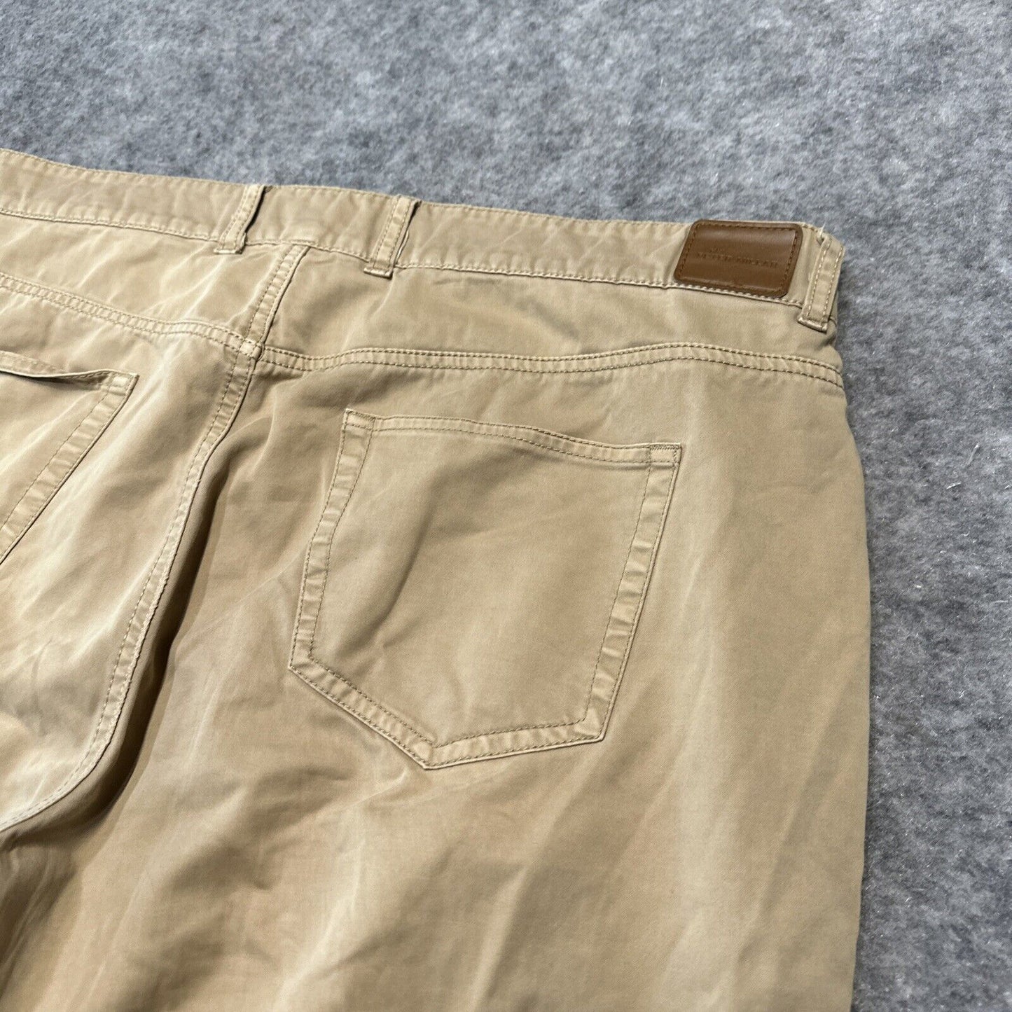 Peter Miller Men's Straight Jeans Size 40 Tan Brown Denim