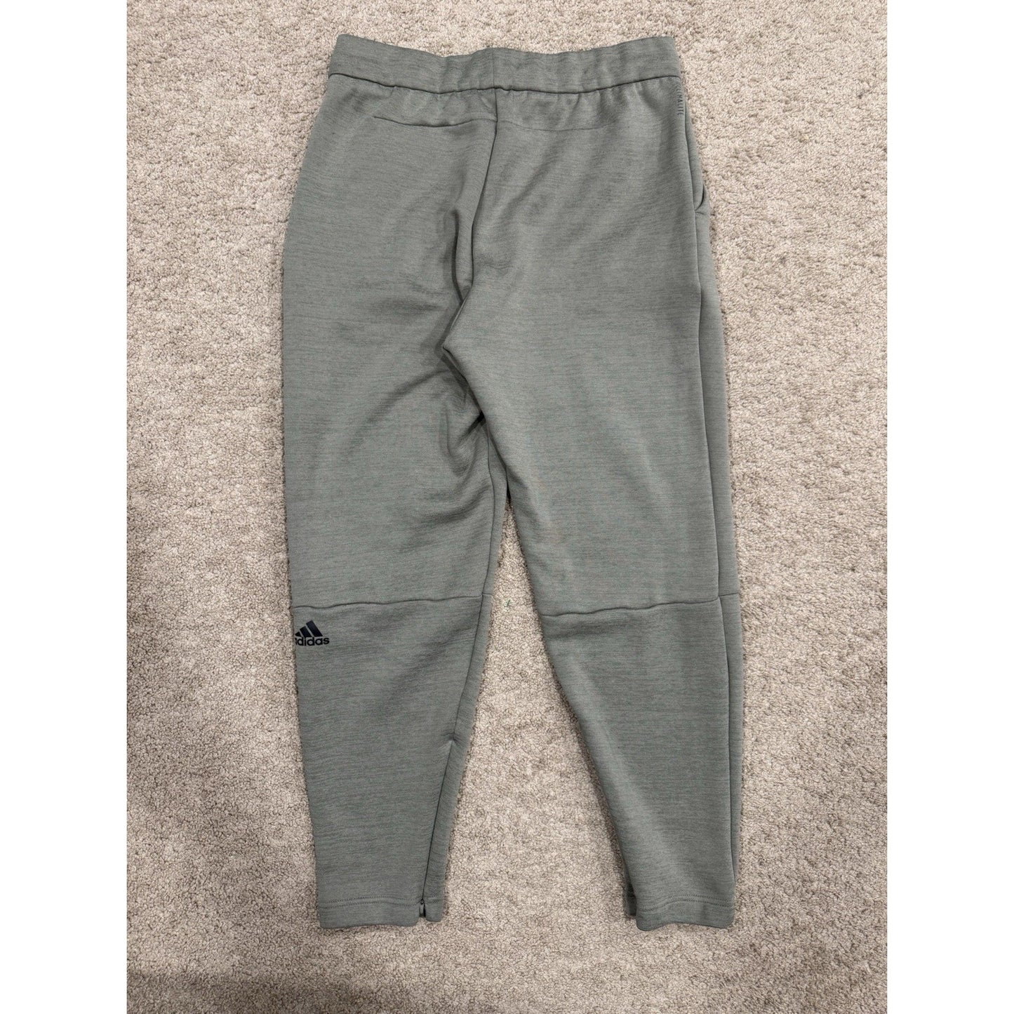 Adidas Men's TI TAP Athletic Zip Ankle Gray Pants Size M