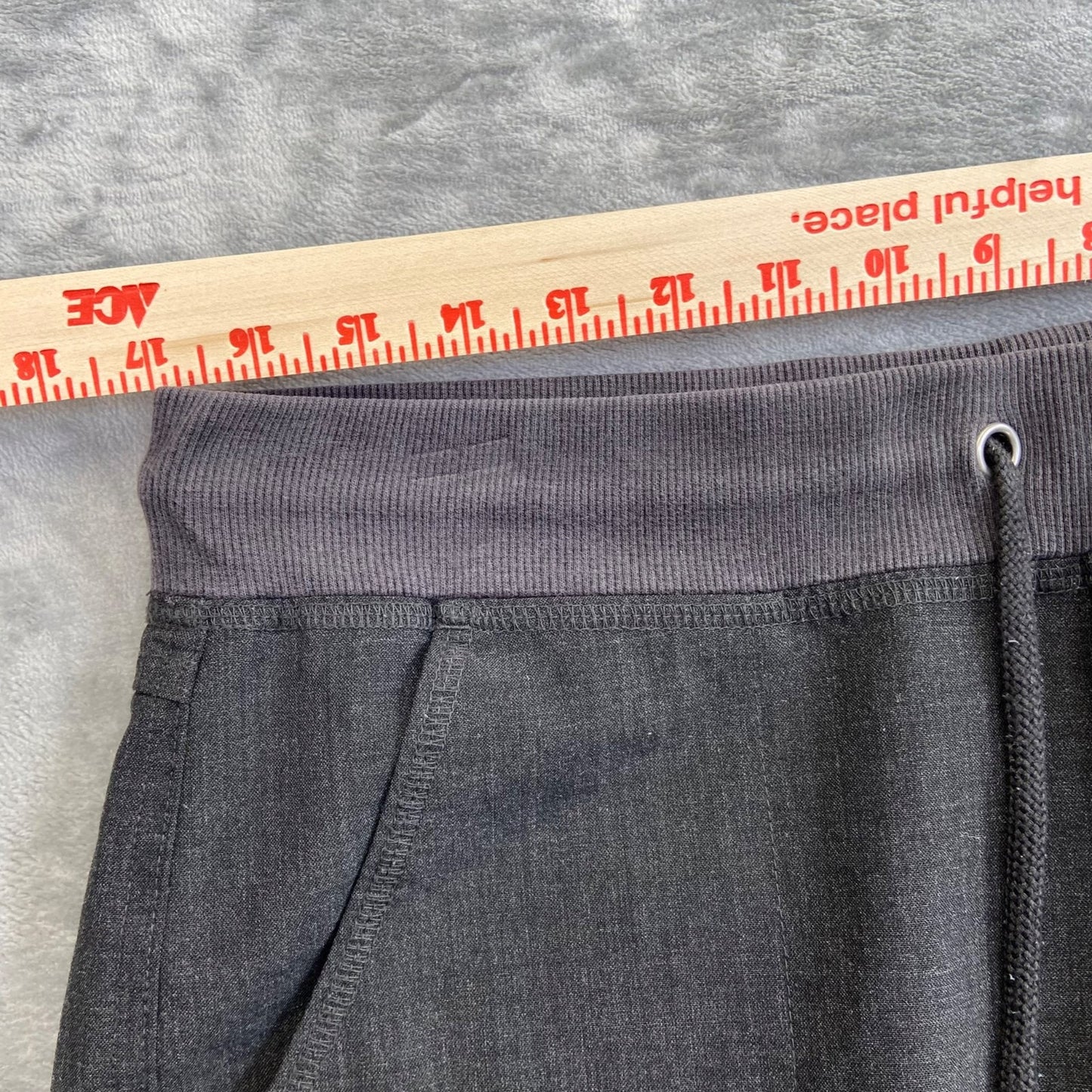 Athleta Women's Jogger Pants Size M Black Cotton Blend Casual