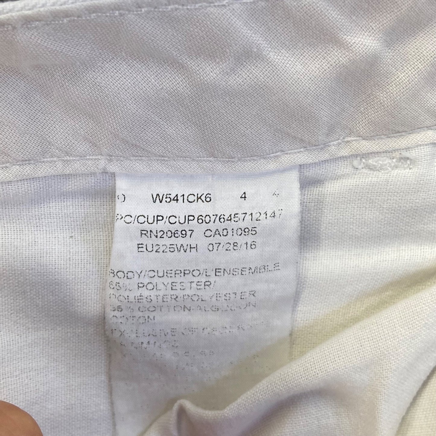 Dickies Men's Carpenter Pants Straight White Size 4