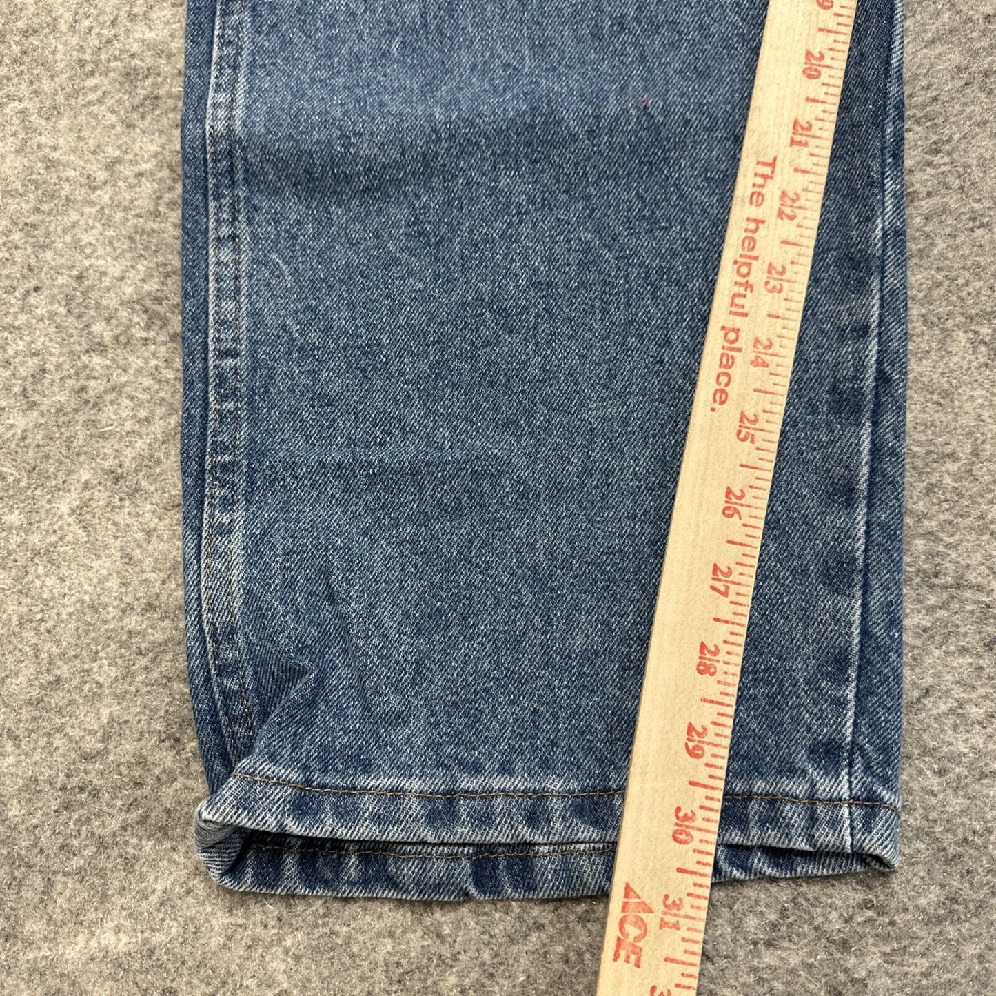 Rustler Regular Fit Jeans Men's Size 42x30 Blue Medium Wash Denim Work Jeans