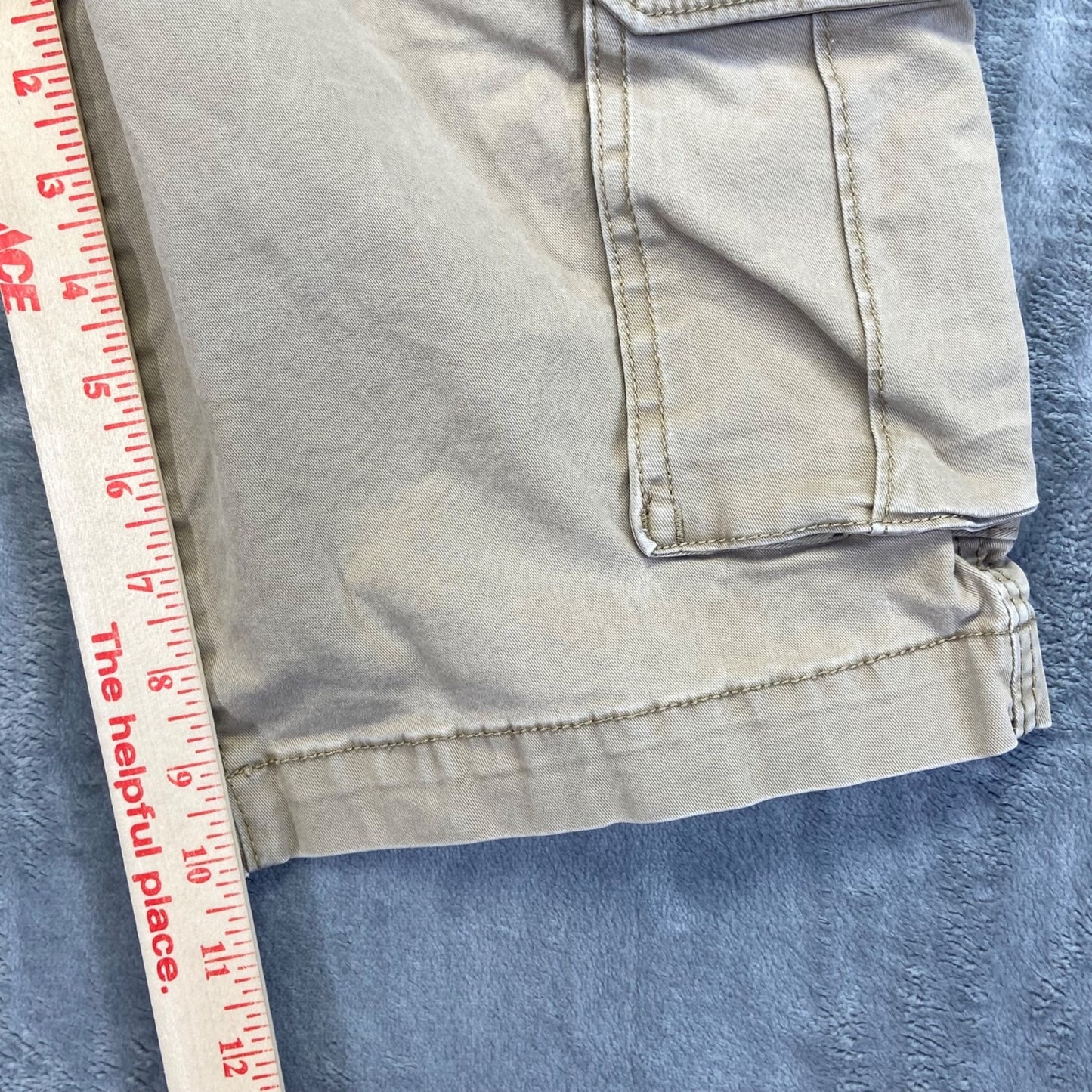 Urban Pipeline Men's Superflex Cargo Shorts Size 31 Beige Khaki