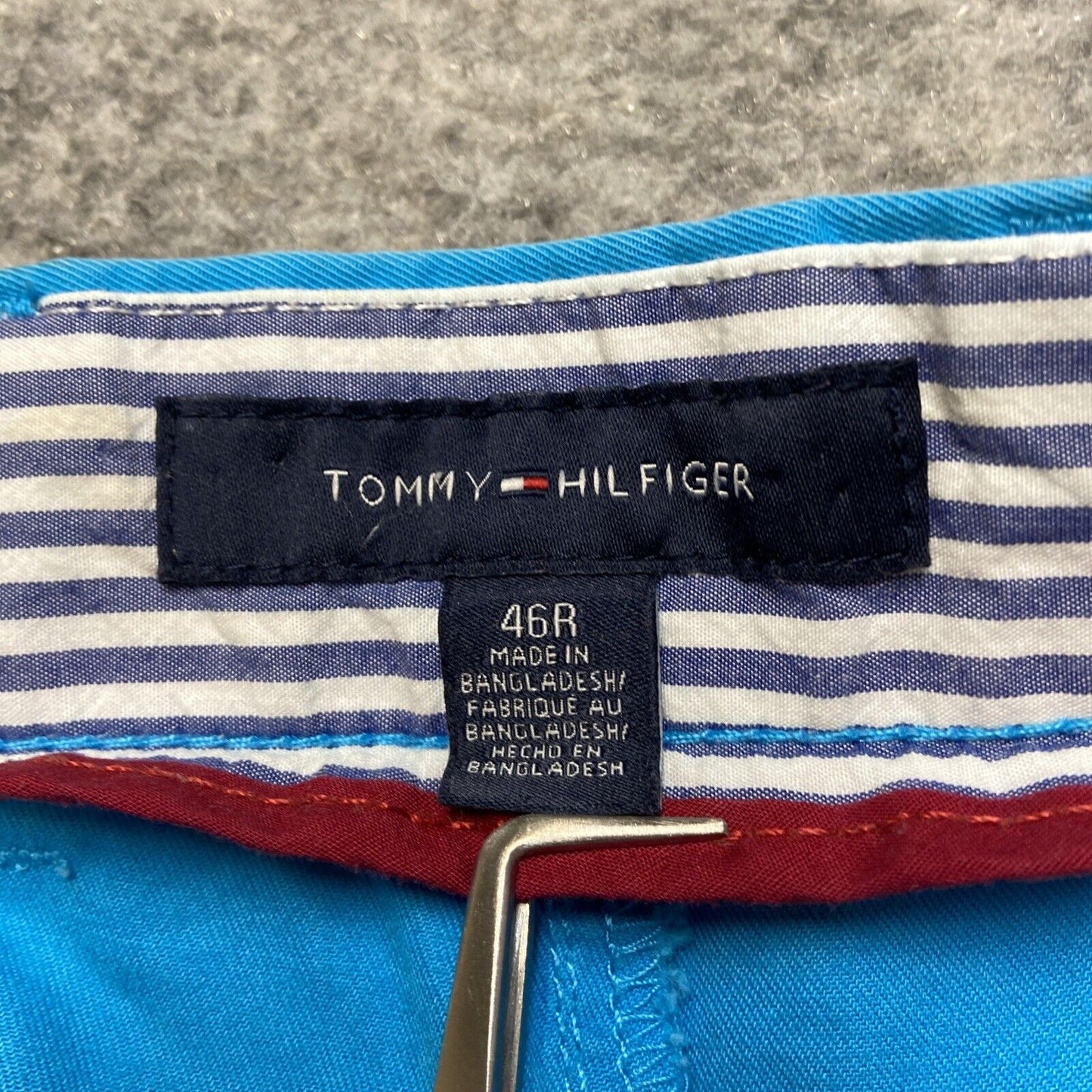 Tommy Hilfiger Chino Shorts Men's Size 46R Light Blue Casual Summer Shorts