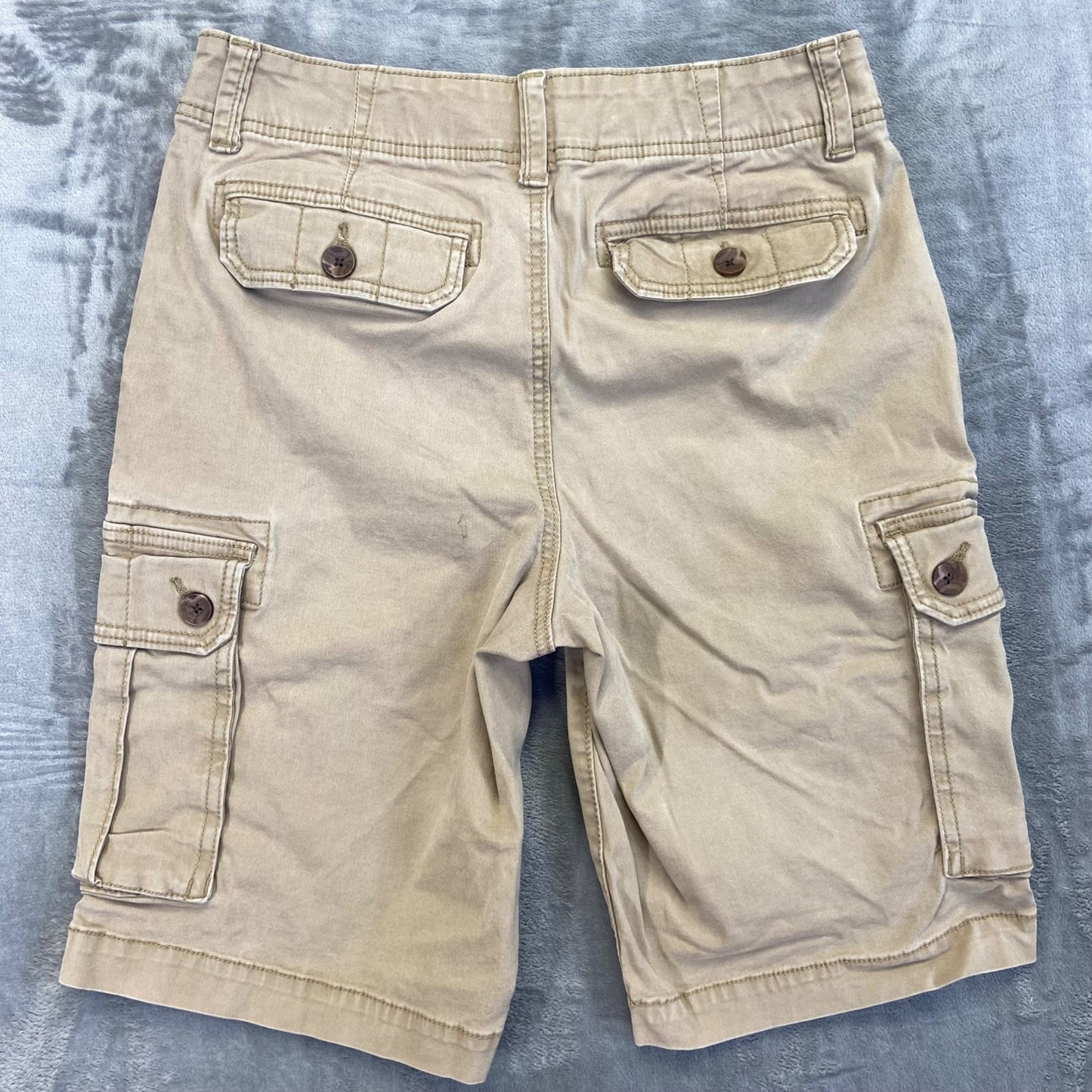Urban Pipeline Men's Superflex Cargo Shorts Size 31 Beige Khaki