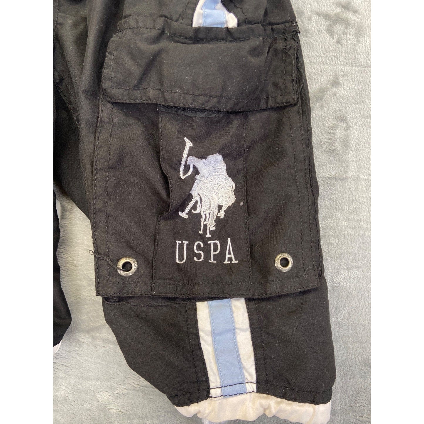 U.S. Polo Assn. Men's Black Casual Shorts Size M #534424