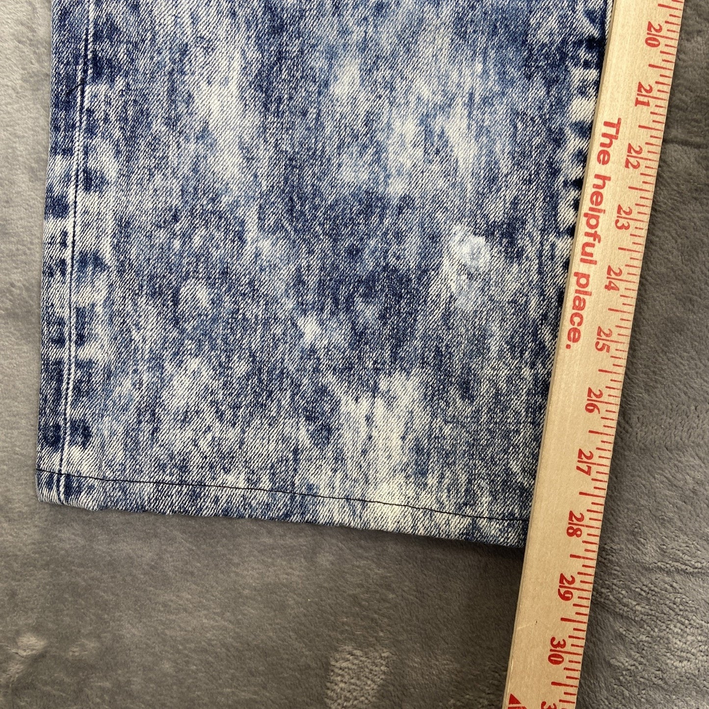 PRPS Distressed Straight Jeans Men's Size 40 Blue Denim