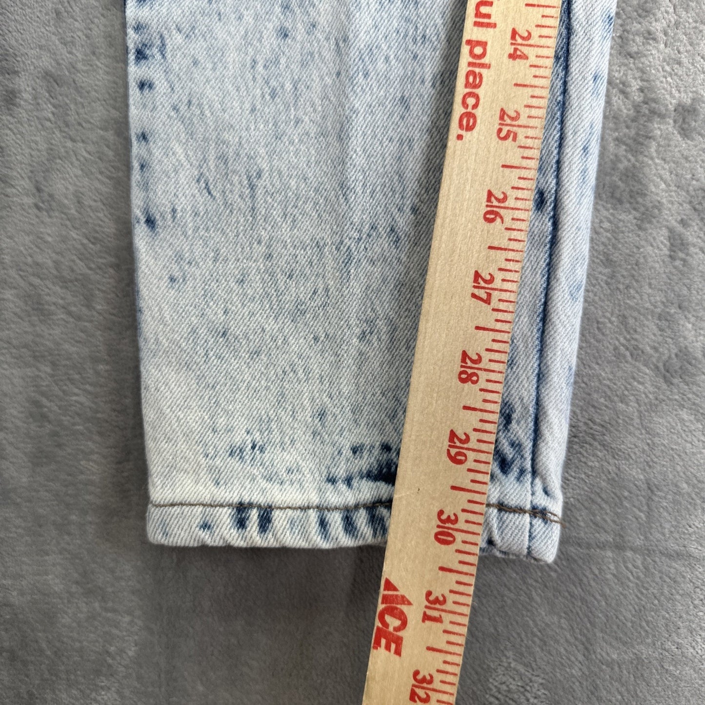 Vintage Levi's 900 Series Straight Jeans Women's Size 9 Blue Acid Wash Denim